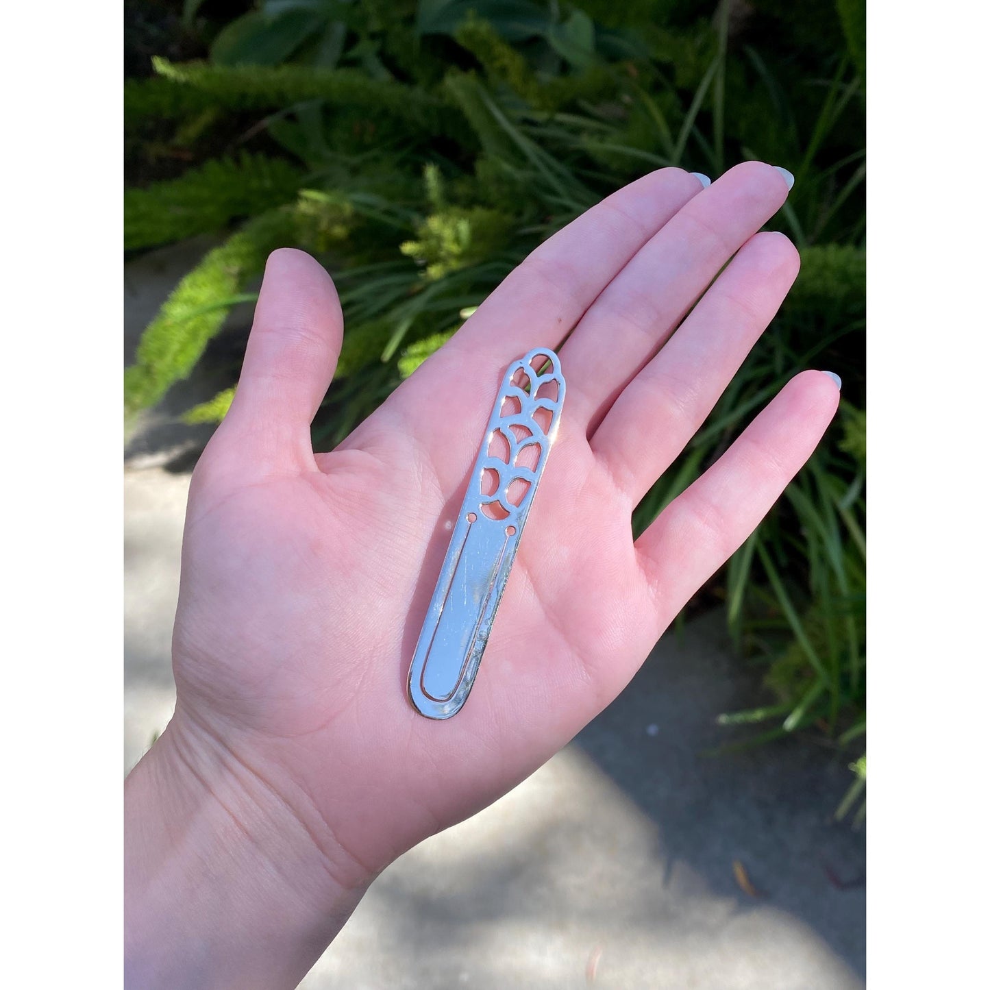 Vintage Solid 14k Yellow Gold Bookmark