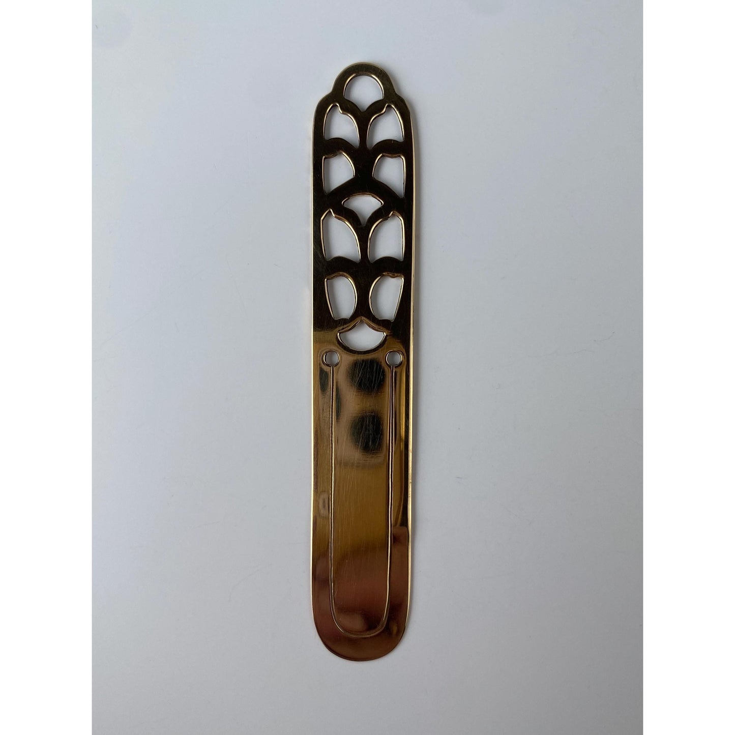 Vintage Solid 14k Yellow Gold Bookmark