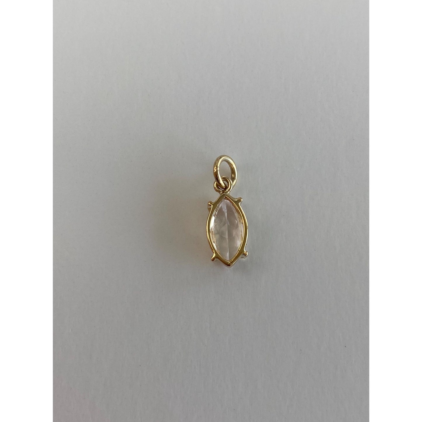 Solid 14k Yellow Gold Charm