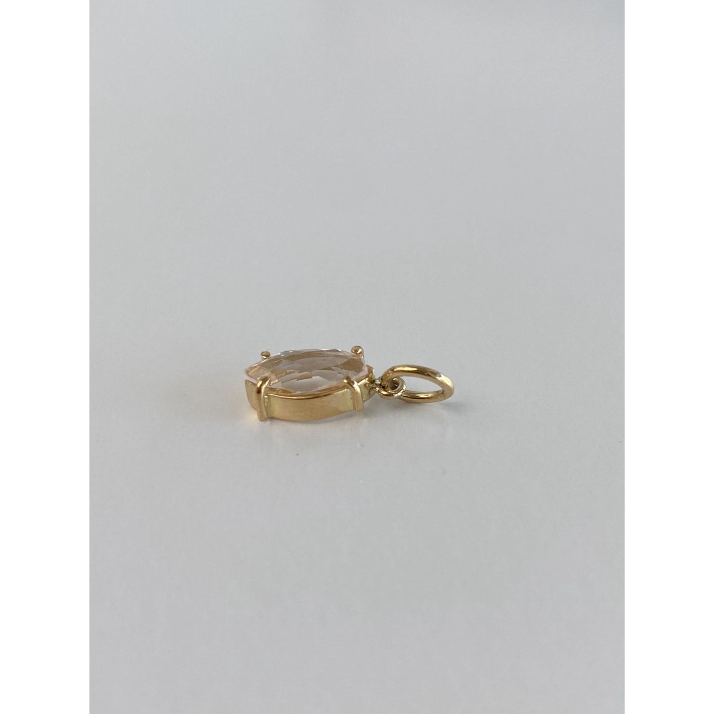Solid 14k Yellow Gold Charm