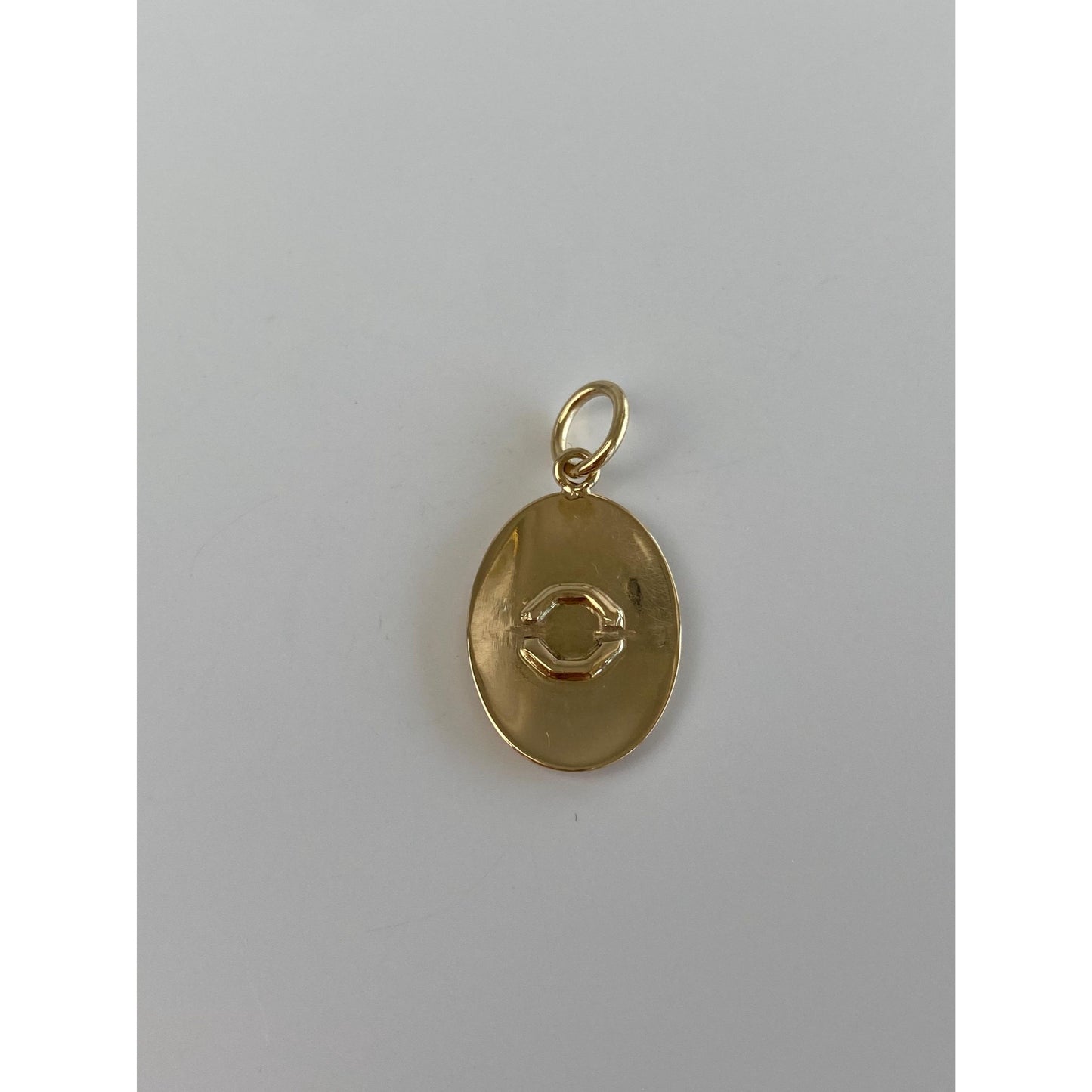 Solid 14k Yellow Gold Monogram 'JWW' Cufflink Conversion Charm