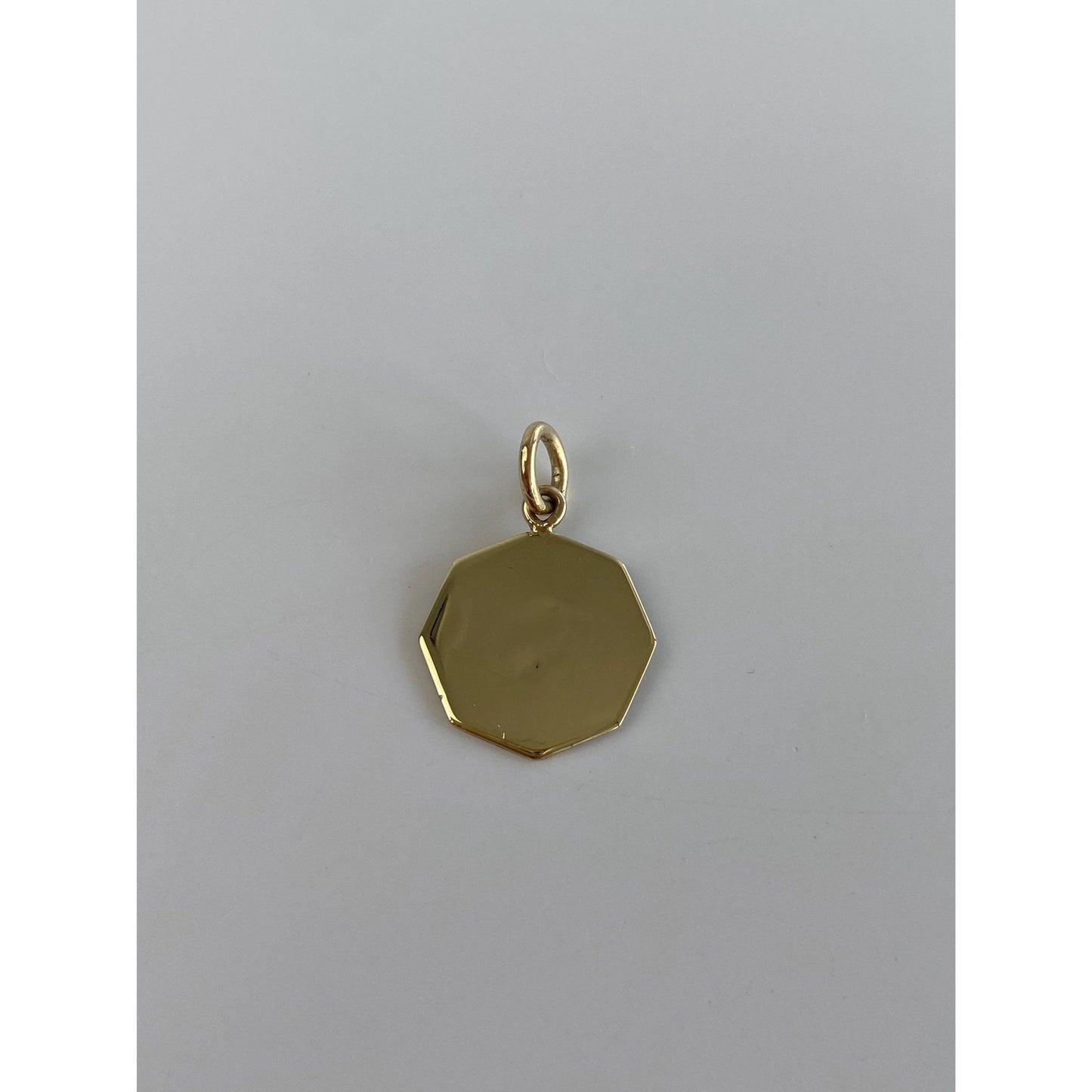 Vintage Solid 10k Yellow Gold Small Cufflink Conversion Charm
