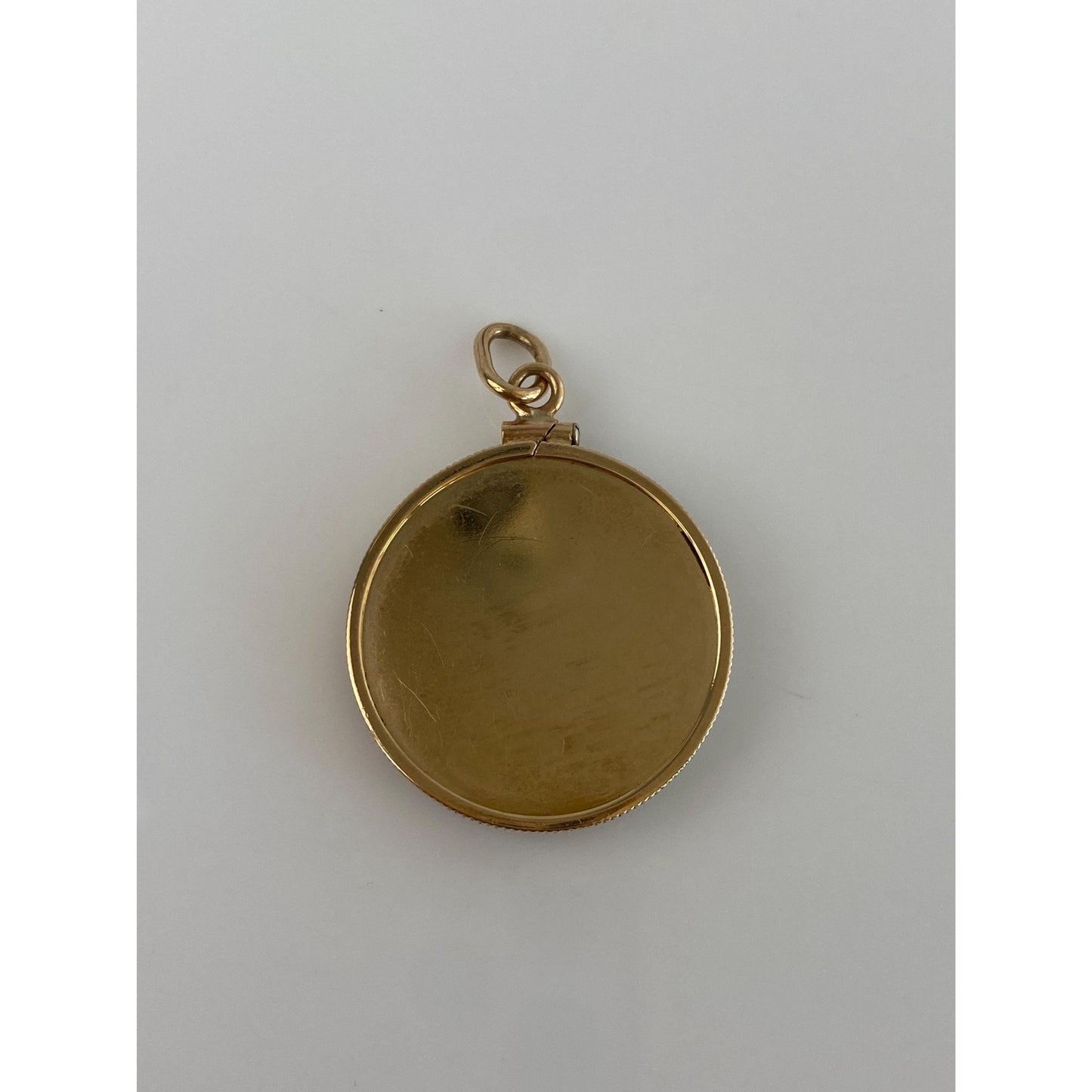 Vintage Solid 14k Yellow Gold Dog Charm