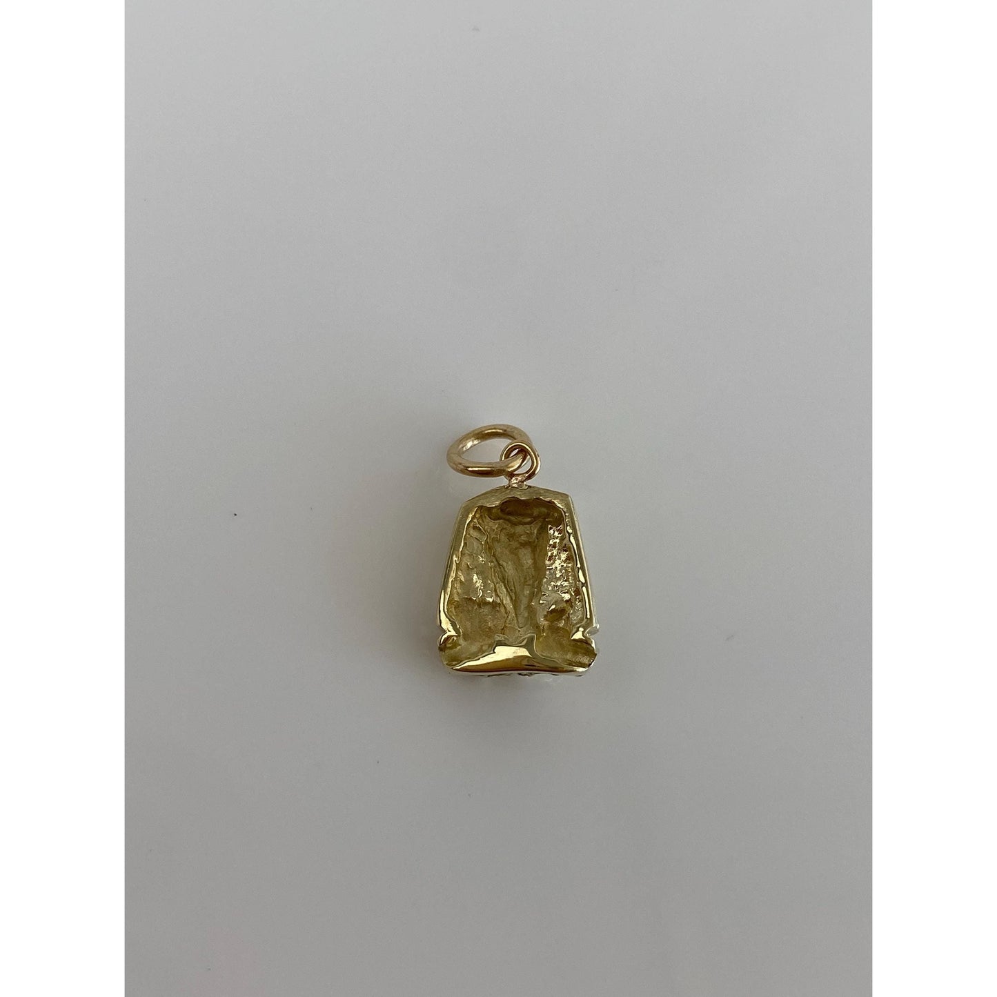 Vintage Solid 14k Yellow Gold Egyptian Pharaoh Charm