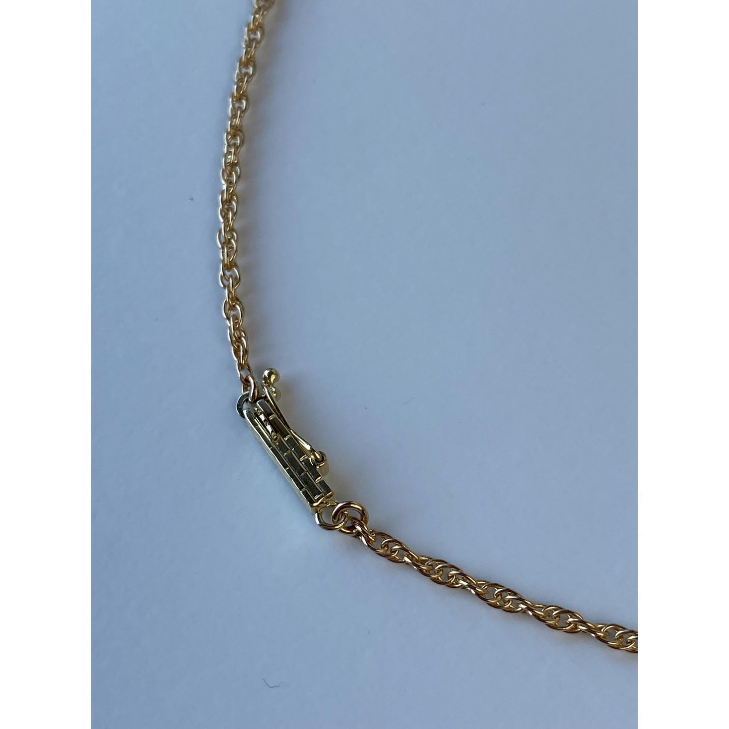 Vintage Solid 14k Yellow Gold Chain Necklace - 24.5 inches