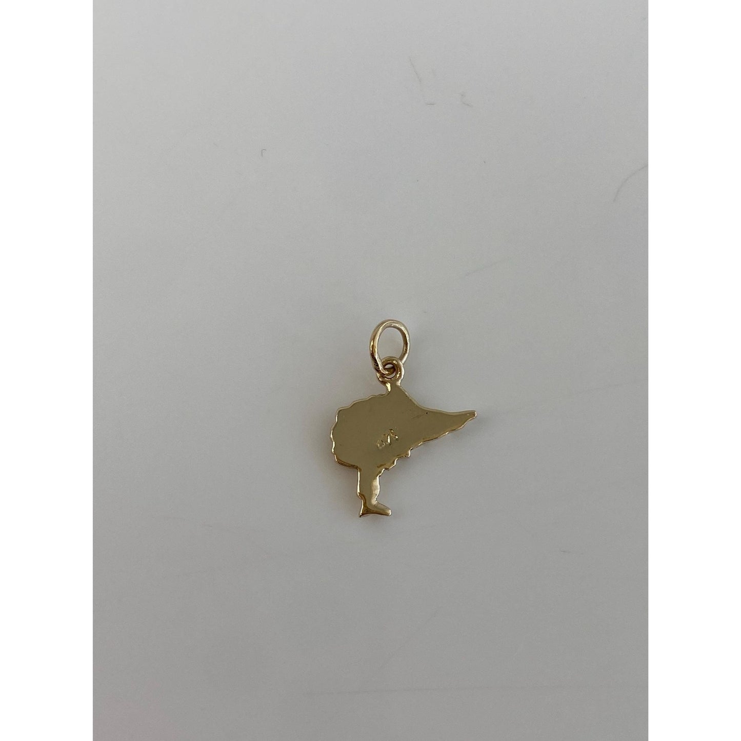 Vintage Solid 14k Yellow Gold Sailfish Charm