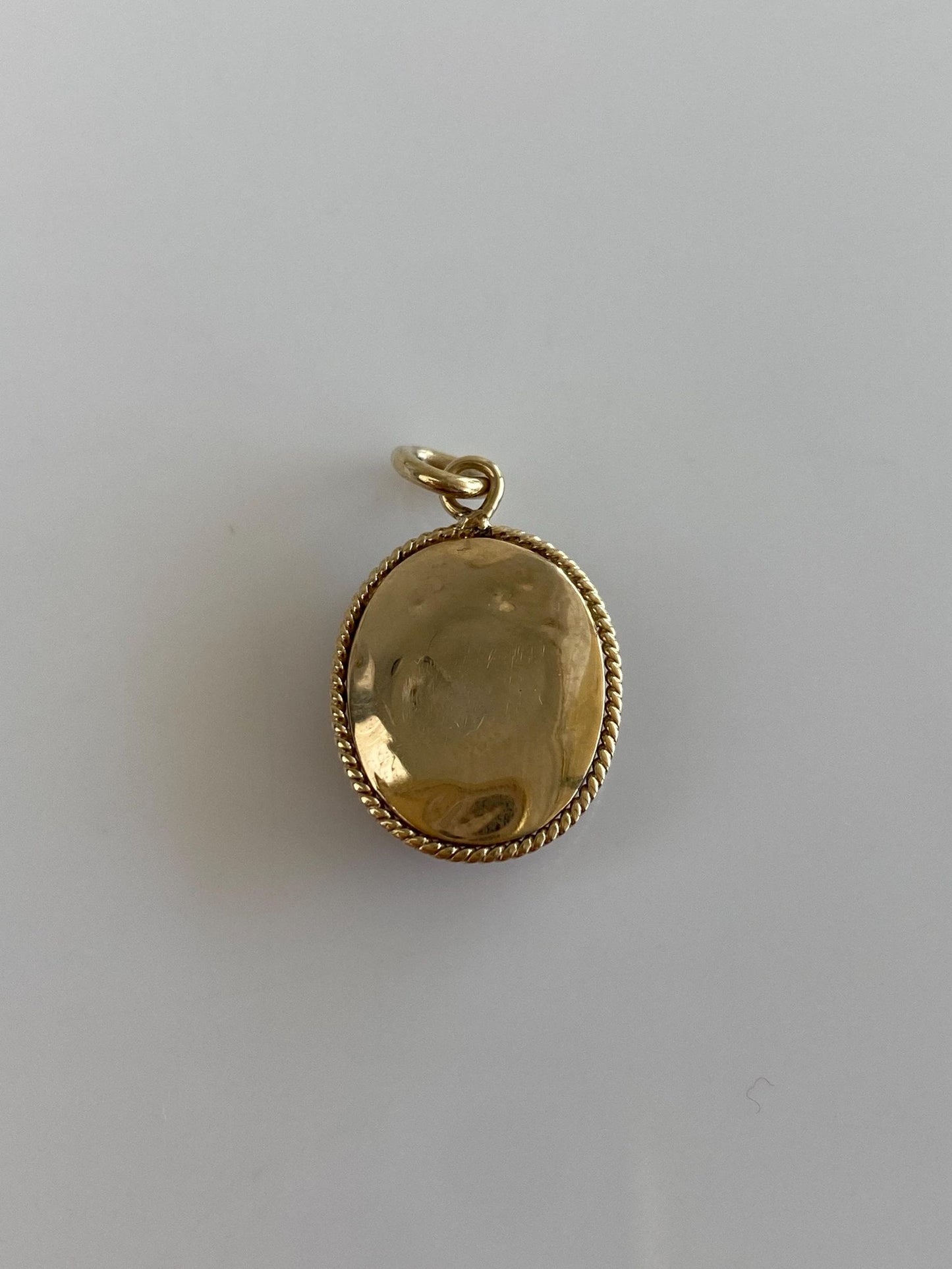 Vintage Solid 10k Yellow Gold Sunstone Mosaic Floral Bouquet Cufflink Charm