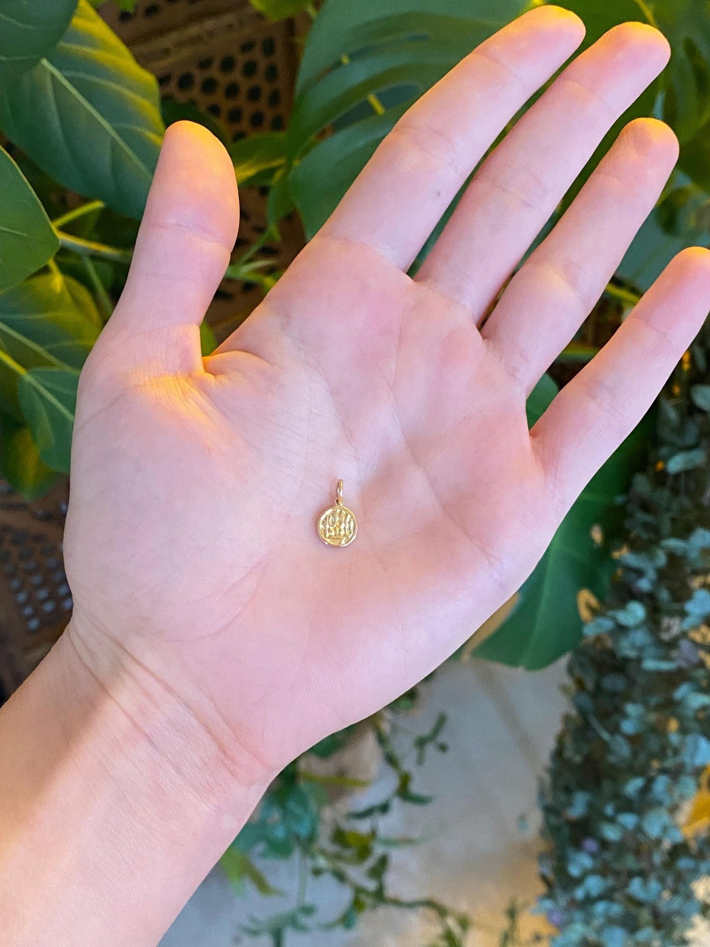 Vintage Solid 14k Yellow Gold Charm