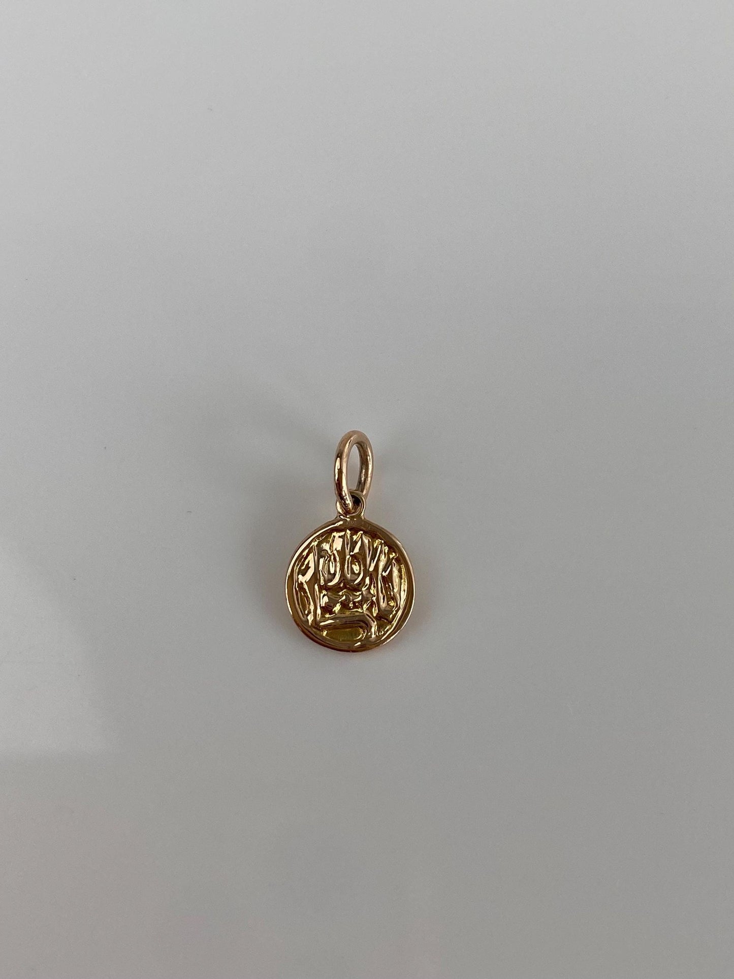 Vintage Solid 14k Yellow Gold Charm