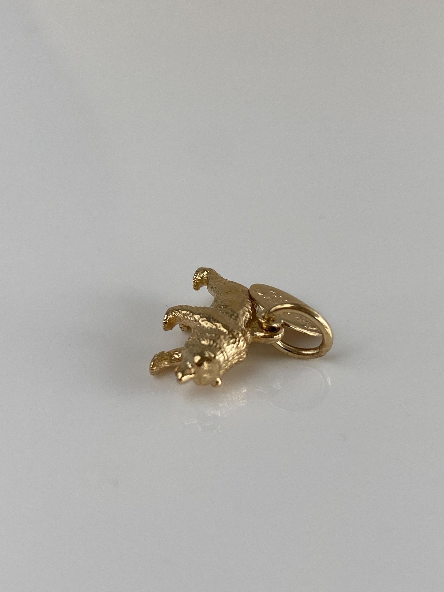 Vintage Solid 14k Yellow Gold Bear Arctic 1959 Charm