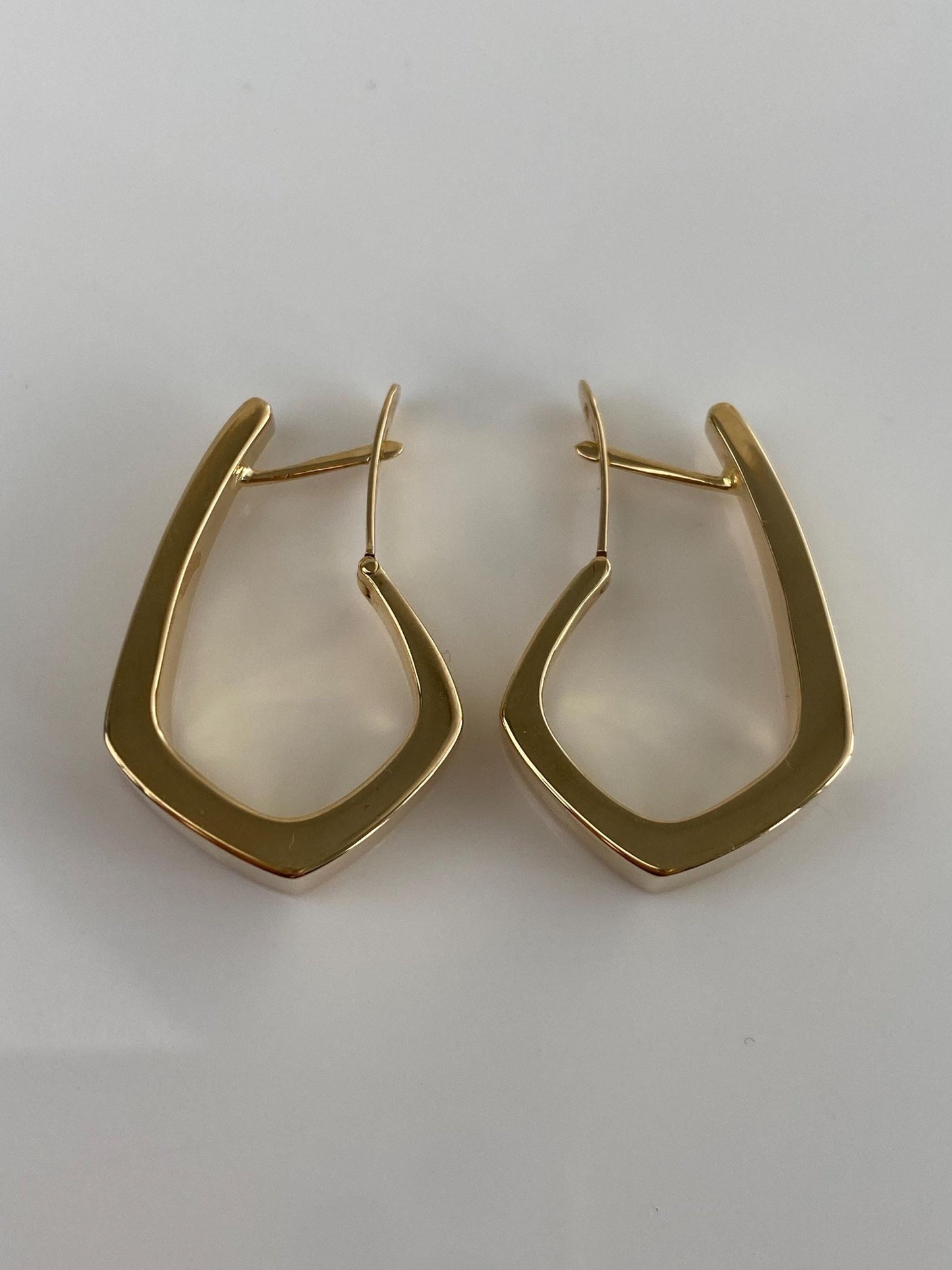 Vintage 14k Yellow Gold Drop Earrings
