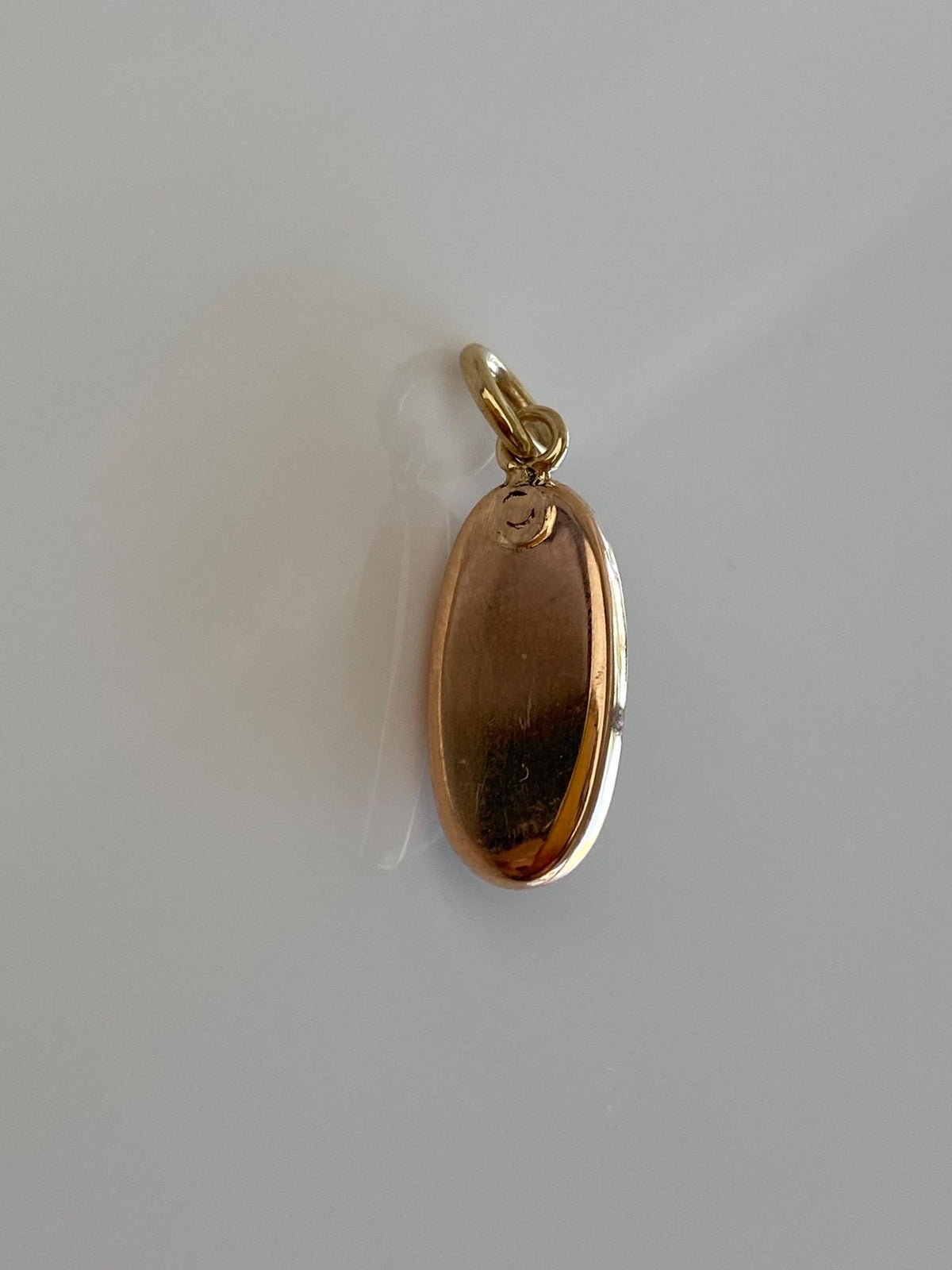 Vintage Solid 14k Yellow Gold Moss Agate Stick Pin Conversion Charm