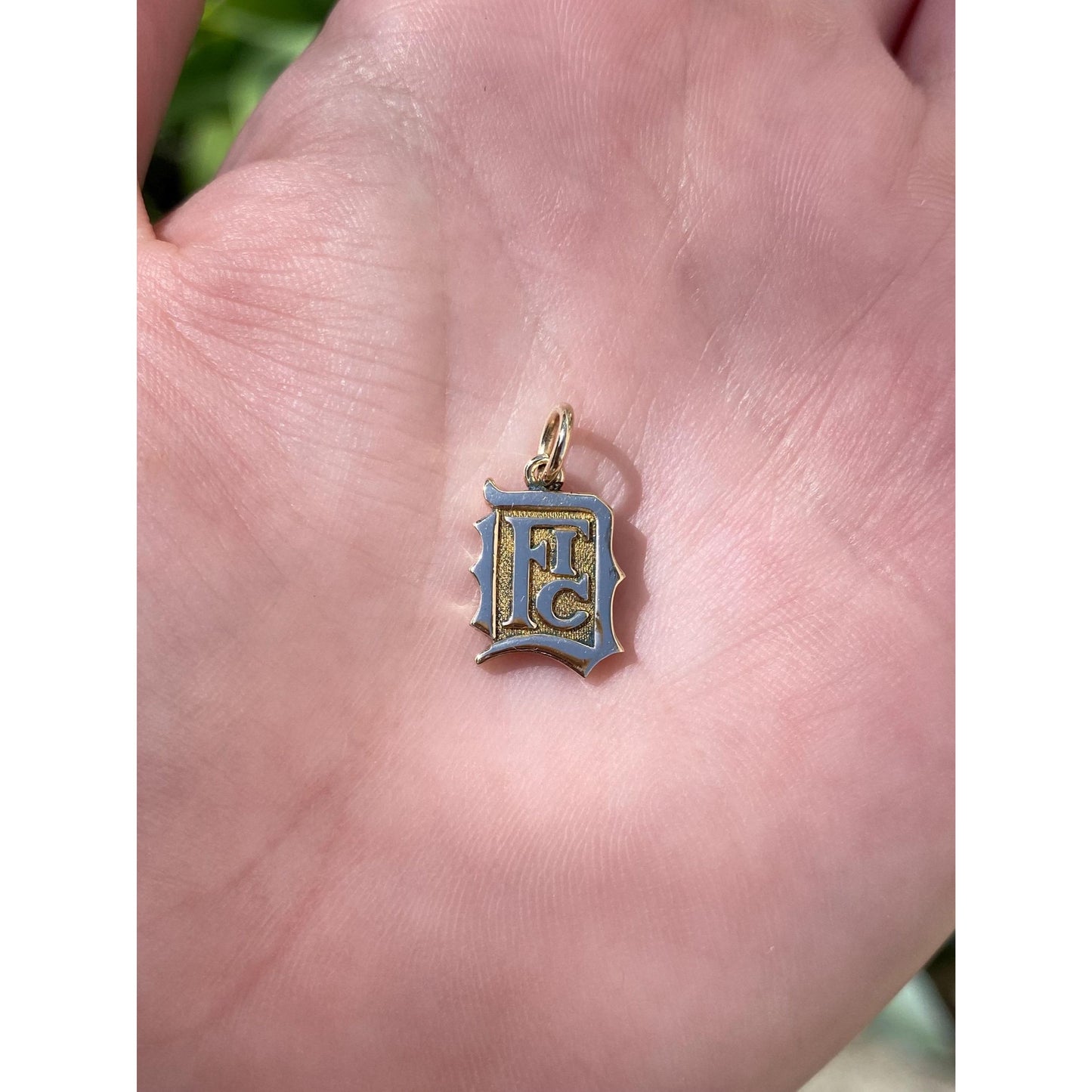 Solid 10k Yellow Gold Charm