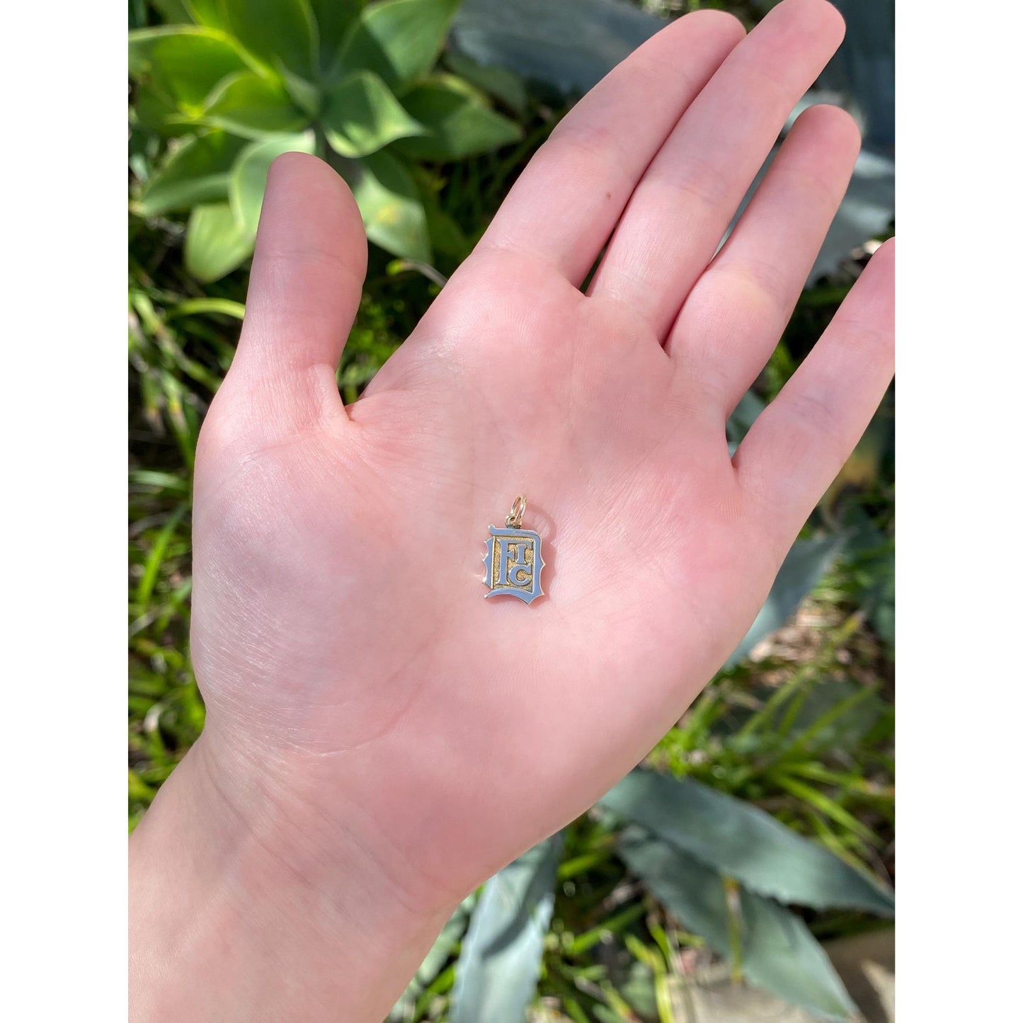 Solid 10k Yellow Gold Charm