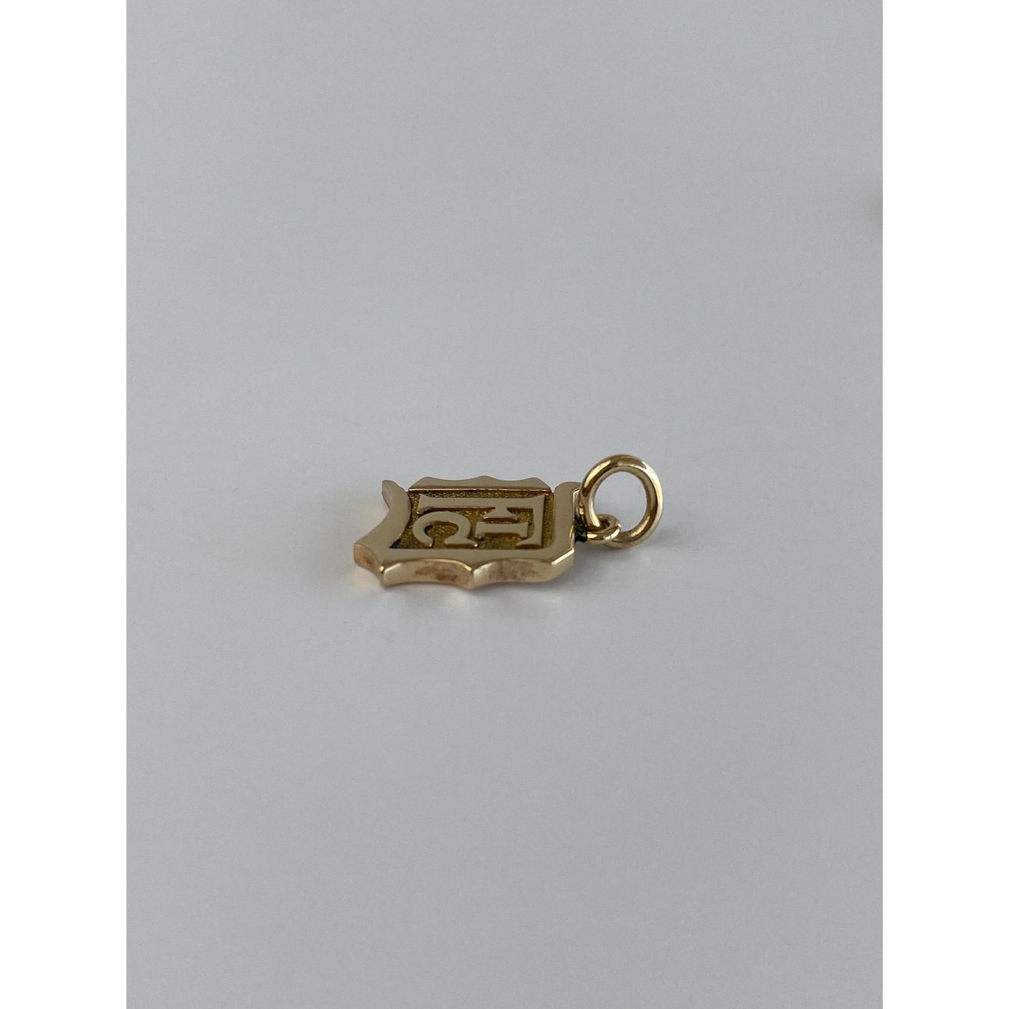 Solid 10k Yellow Gold Charm