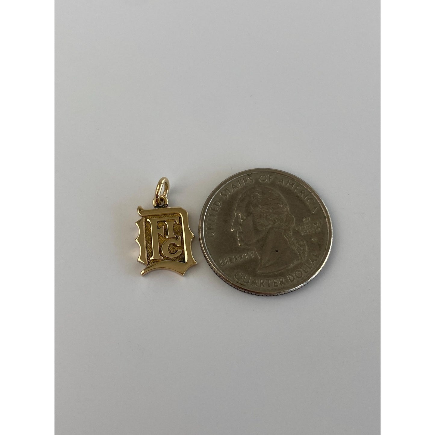Solid 10k Yellow Gold Charm