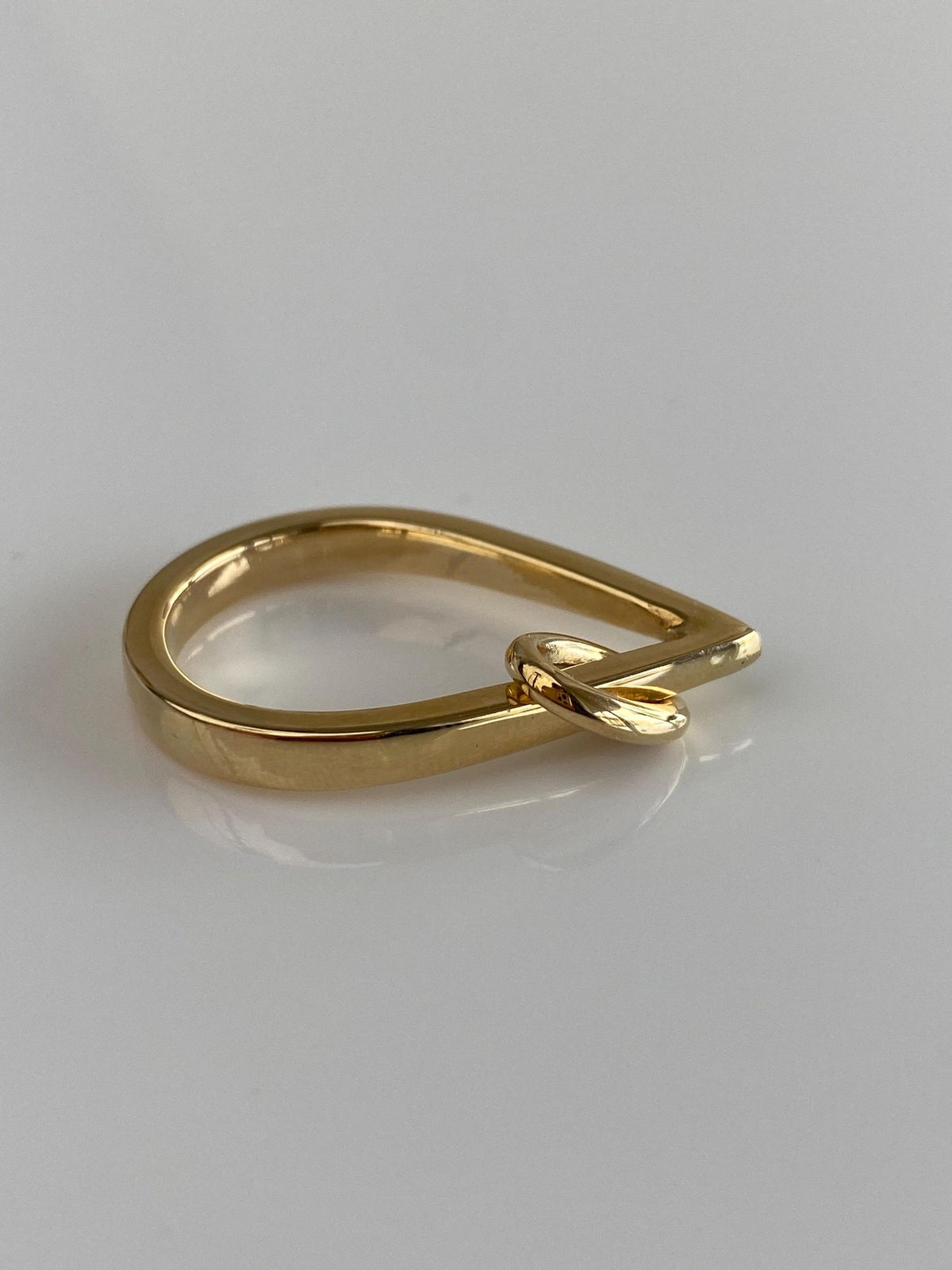14k Yellow Gold Teardrop Pendant