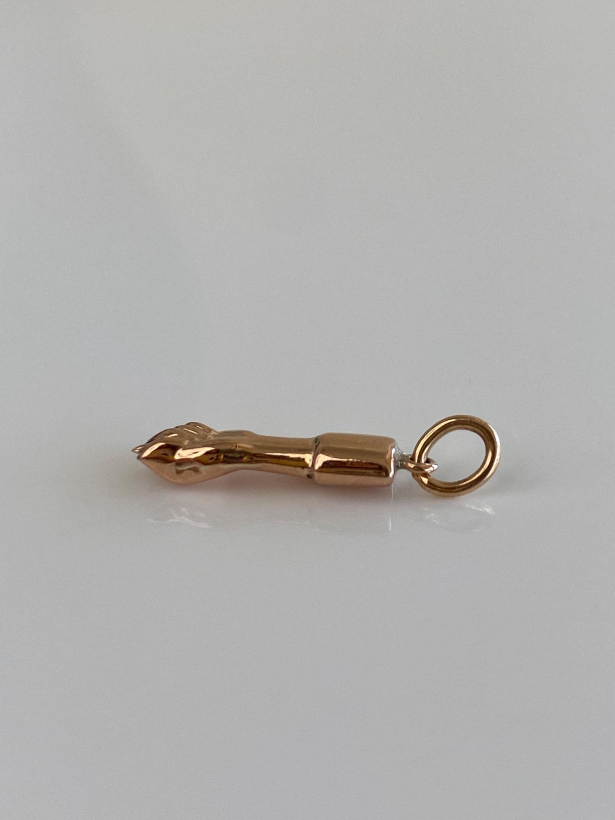 Vintage 16k Rose Gold Arm Charm