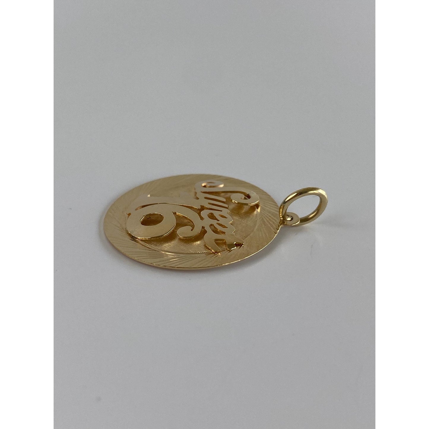 Vintage Solid 14k Sweet 16 Charm