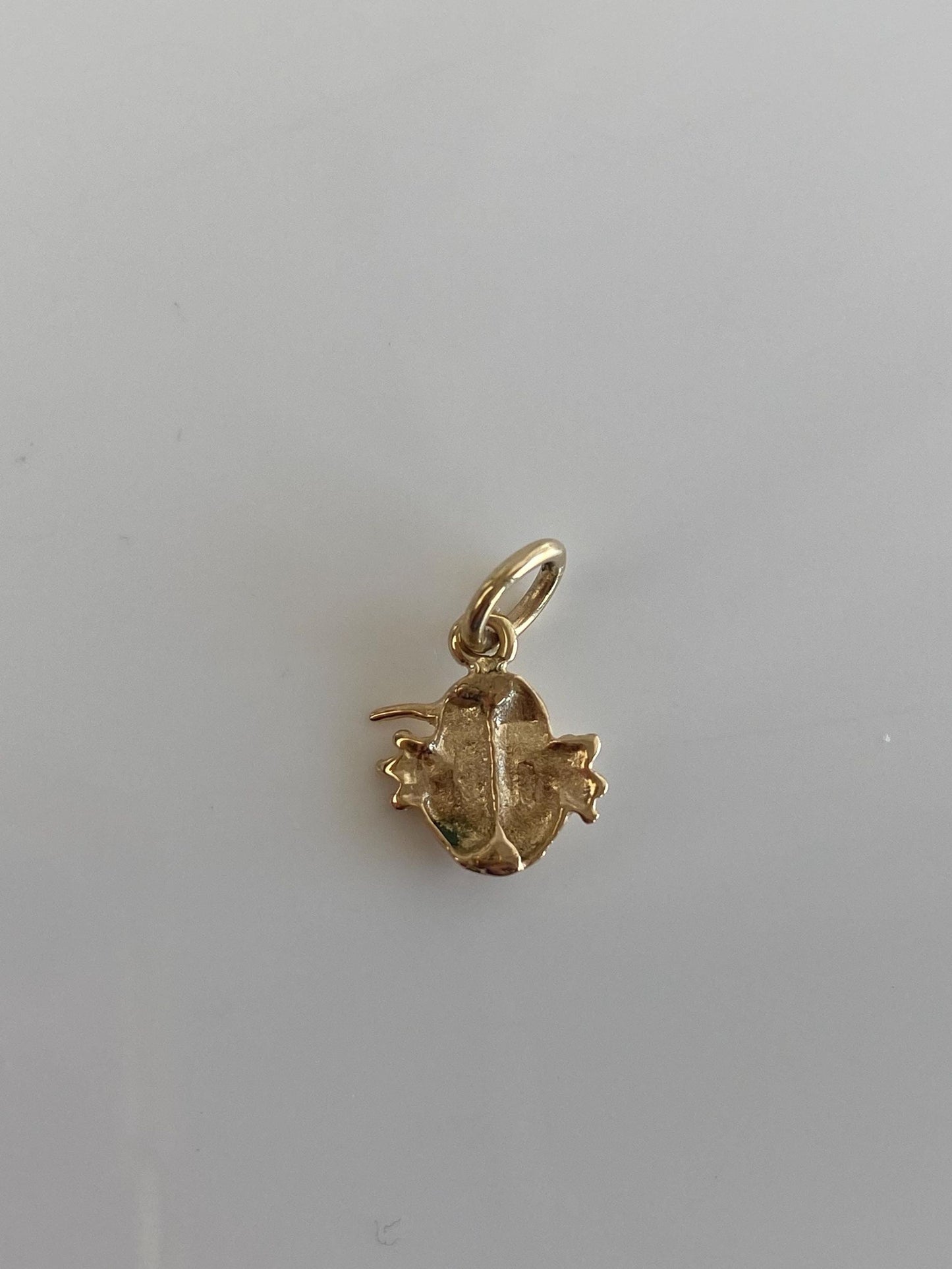 Vintage Solid 14k Yellow Gold Child Clown Charm