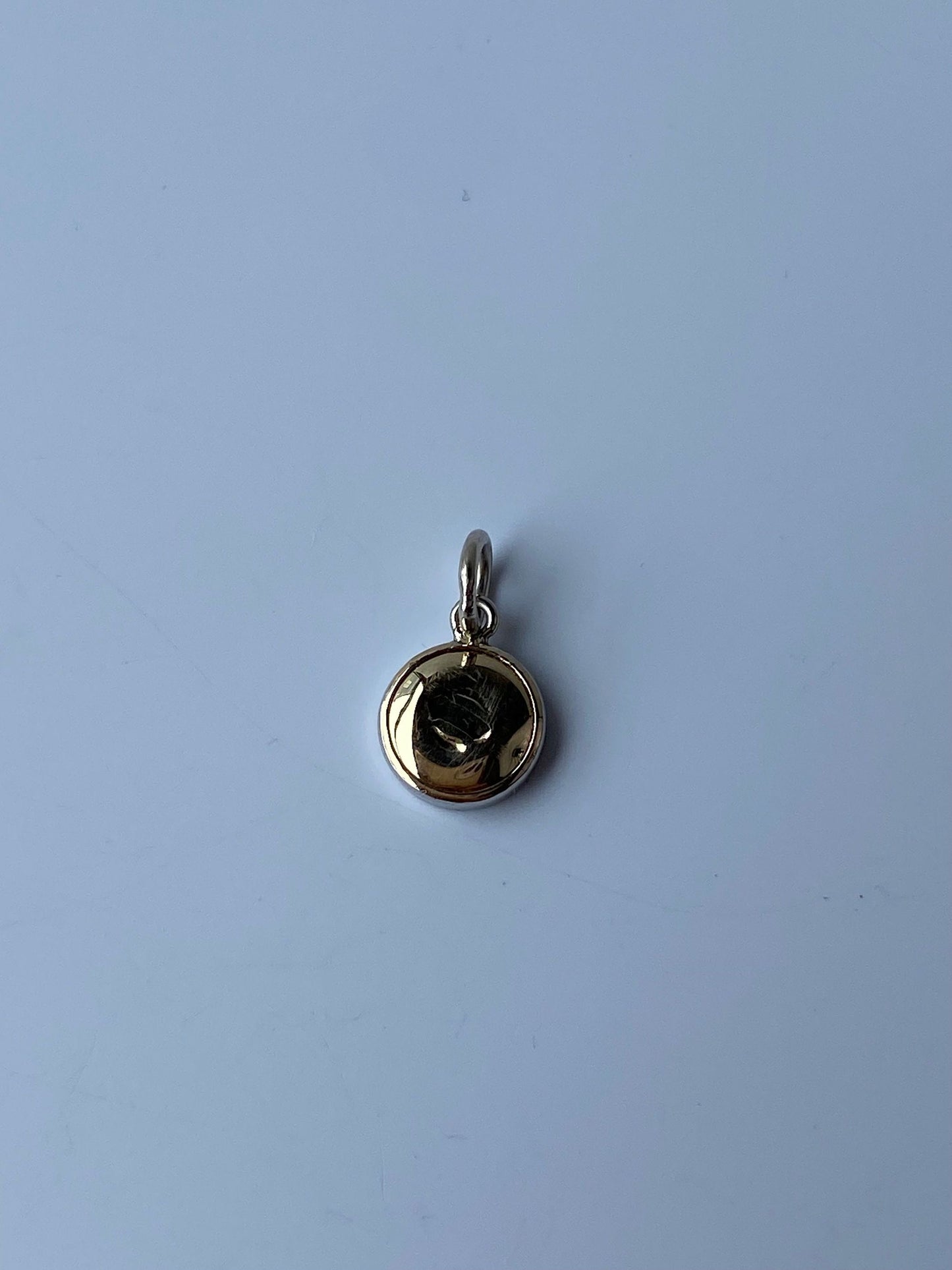 Vintage Solid 10k Yellow Gold & Platinum Onyx Tie Tack Conversion Charm