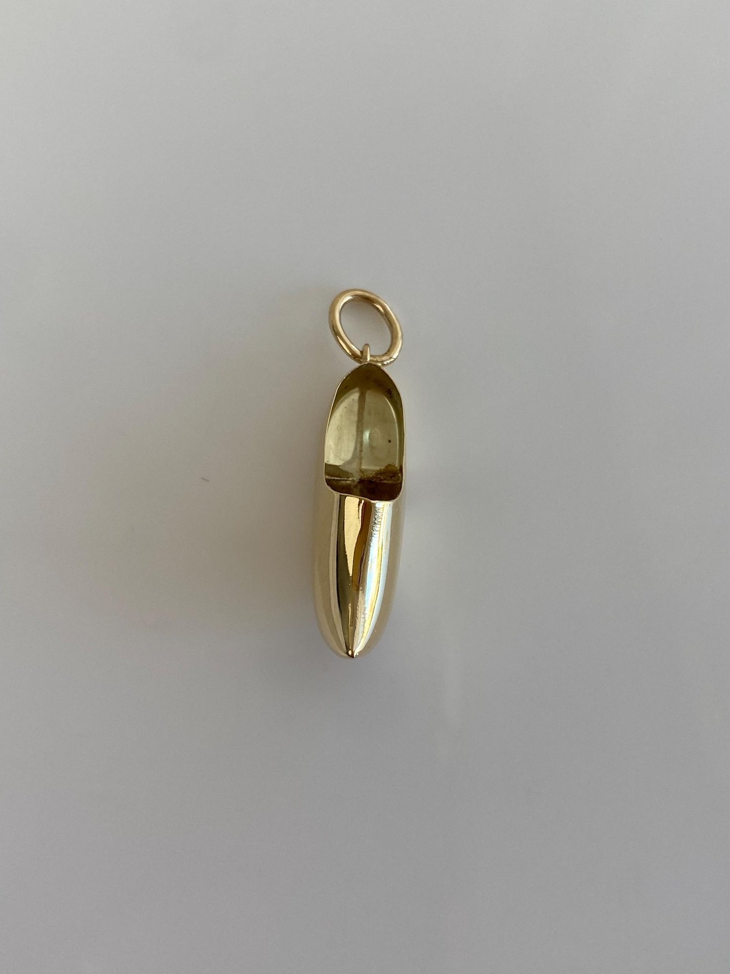 Vintage Solid 14k Yellow Gold Dutch Shoe Charm