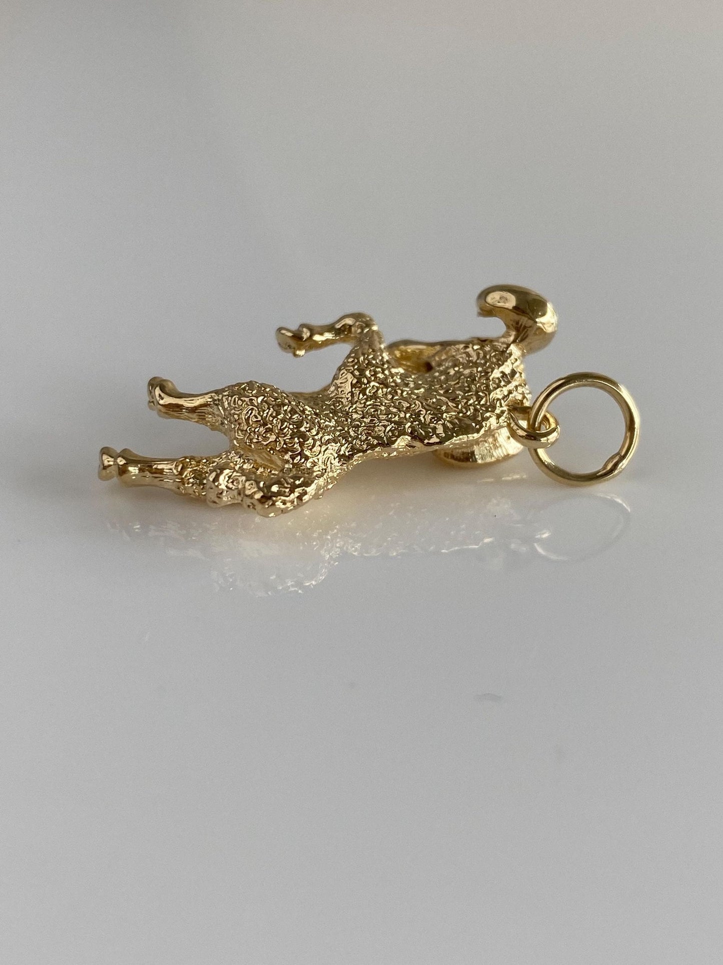 Vintage Solid 14k Yellow Gold Aries Zodiac Charm