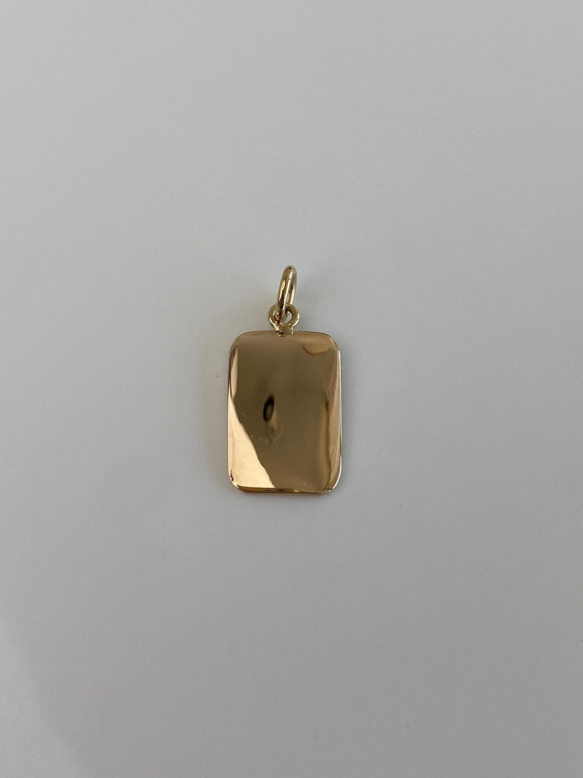 Vintage Solid 10k Yellow Gold Cufflink Conversion Charm