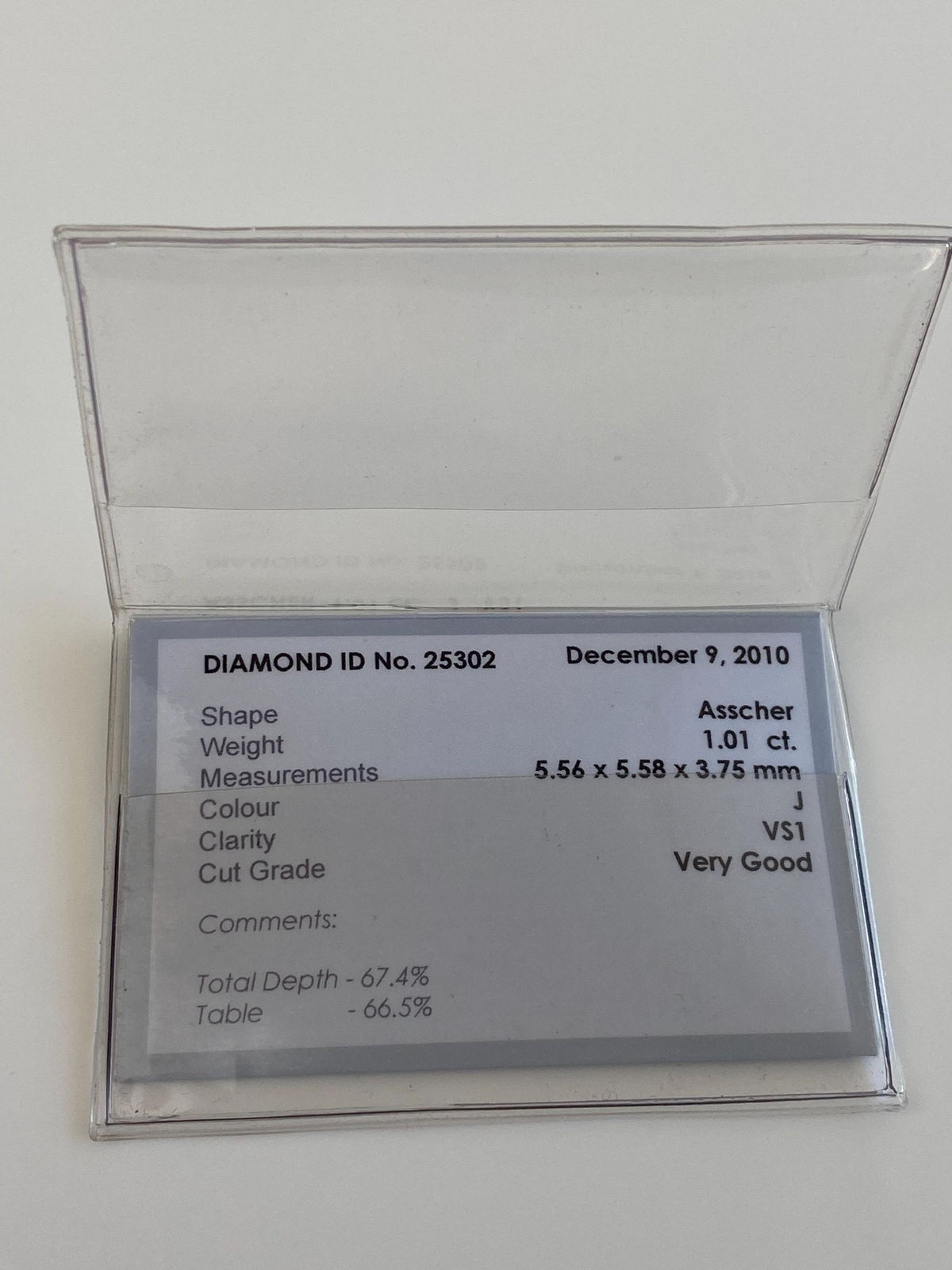 Siffari Solid 14k White Gold Asscher Cut Diamond Diamond Halo Engagement Ring - Size 7.5