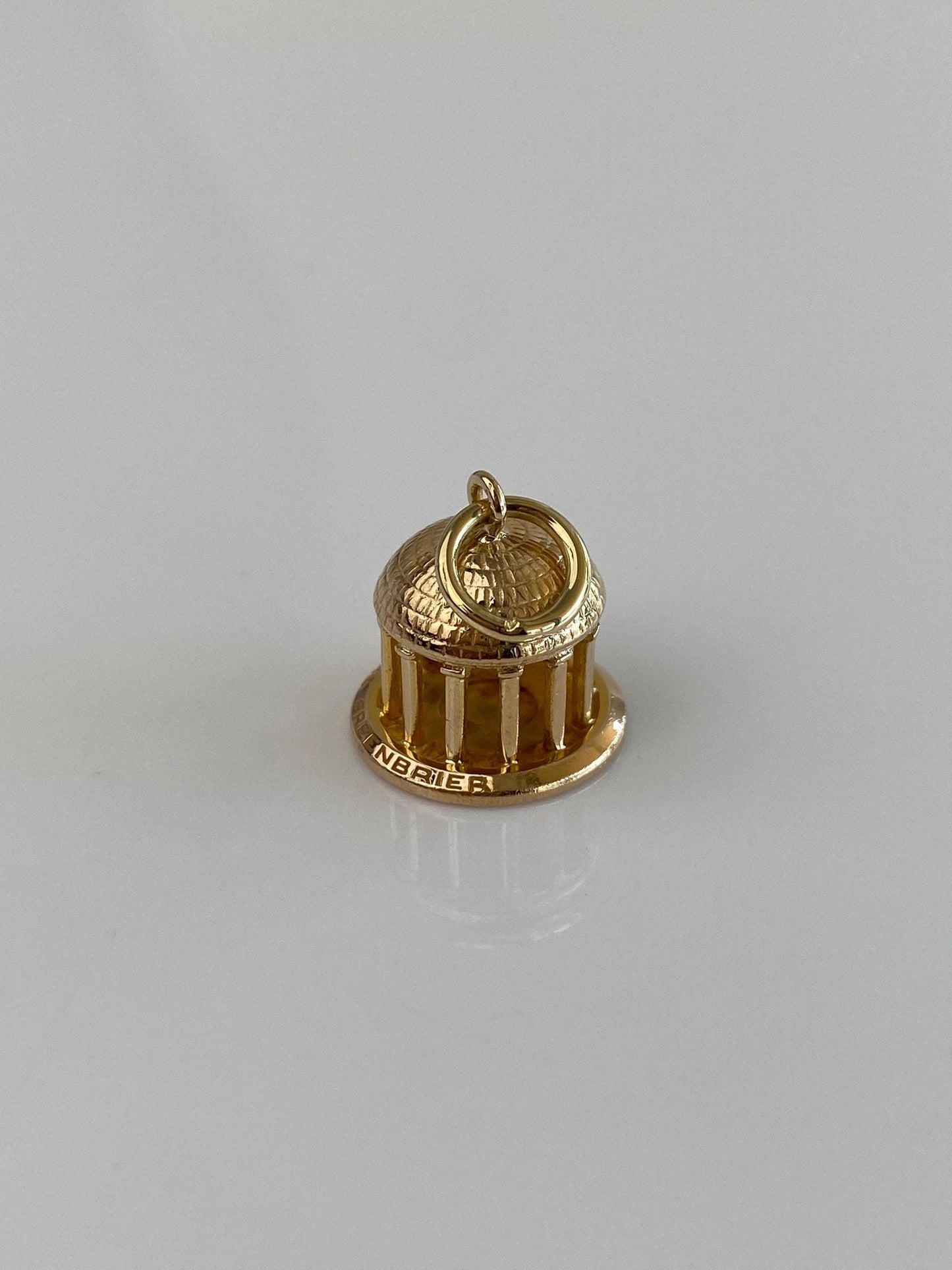 Solid 14k Yellow Gold The Greenbrier Charm