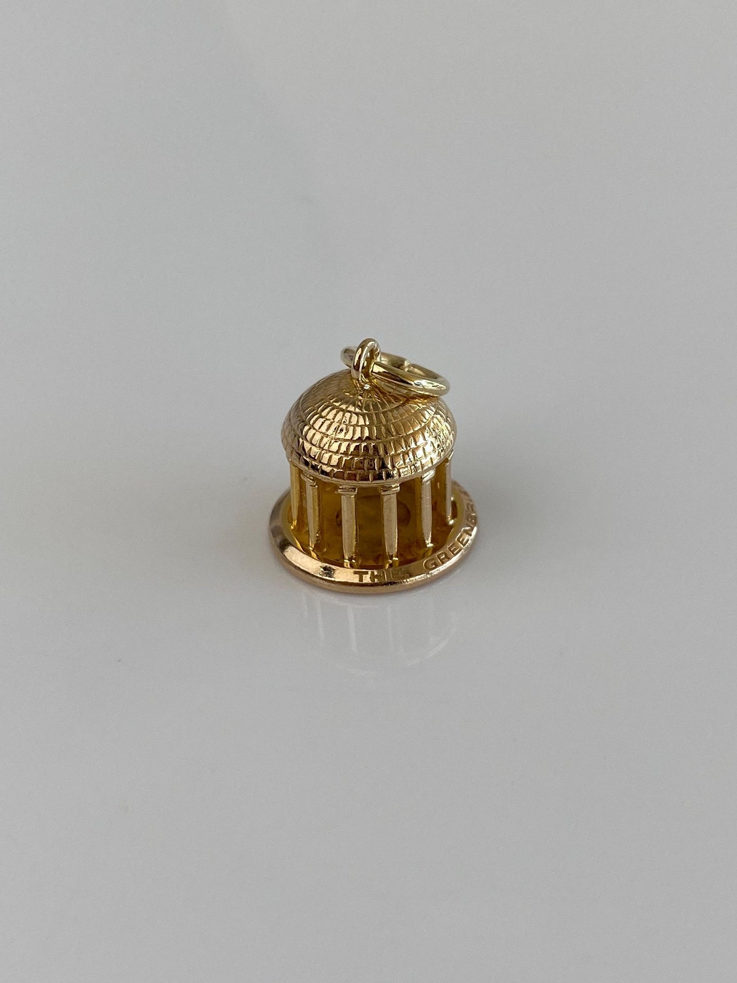 Solid 14k Yellow Gold The Greenbrier Charm