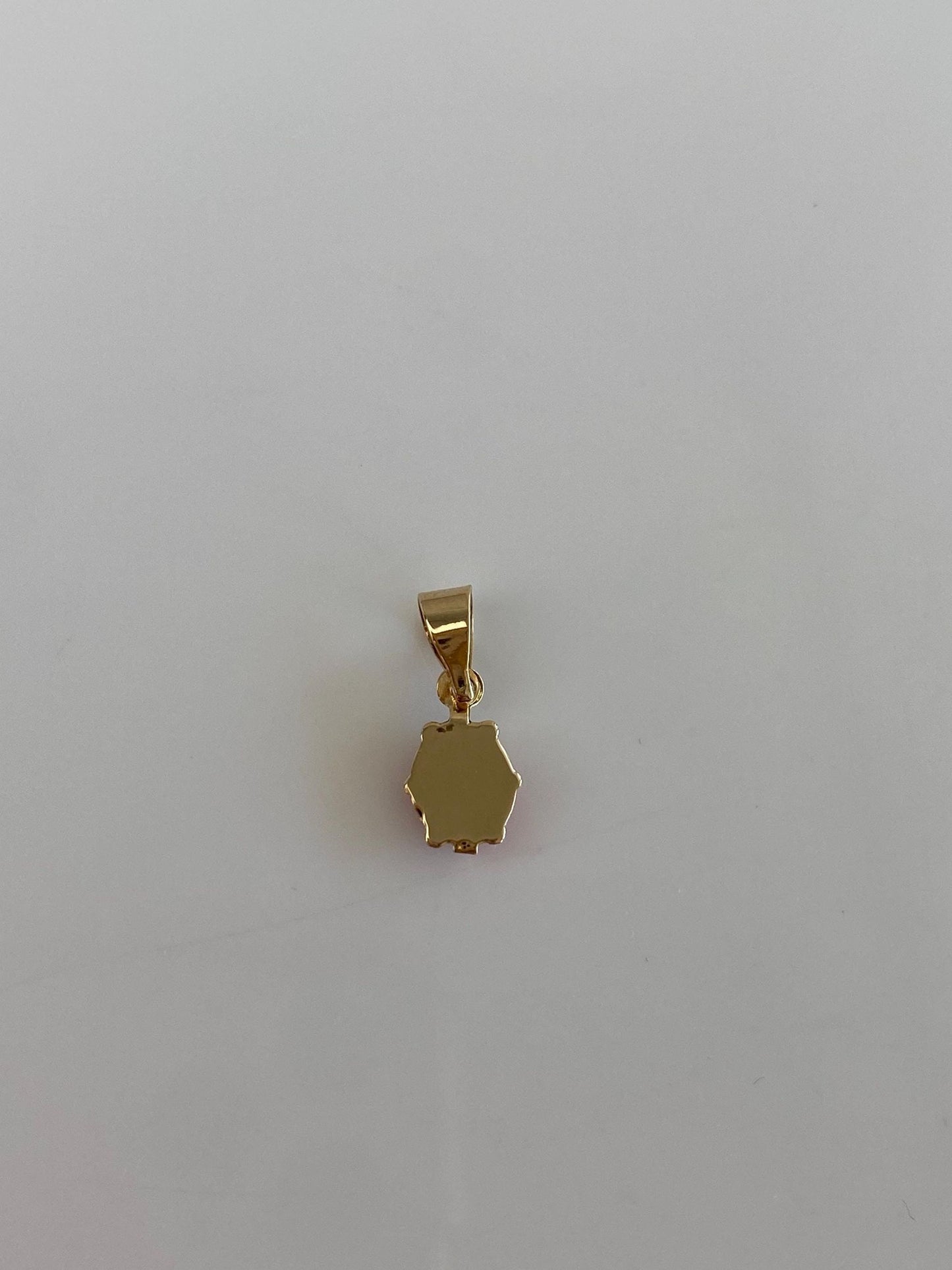 Vintage 14k Yellow Gold Enamel Ladybug Charm