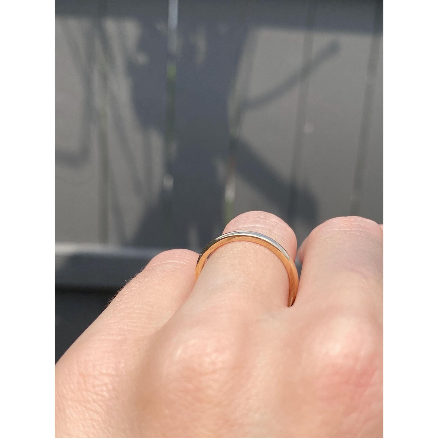 Vintage Solid 14k Yellow Gold Ring Band - Size 6.25