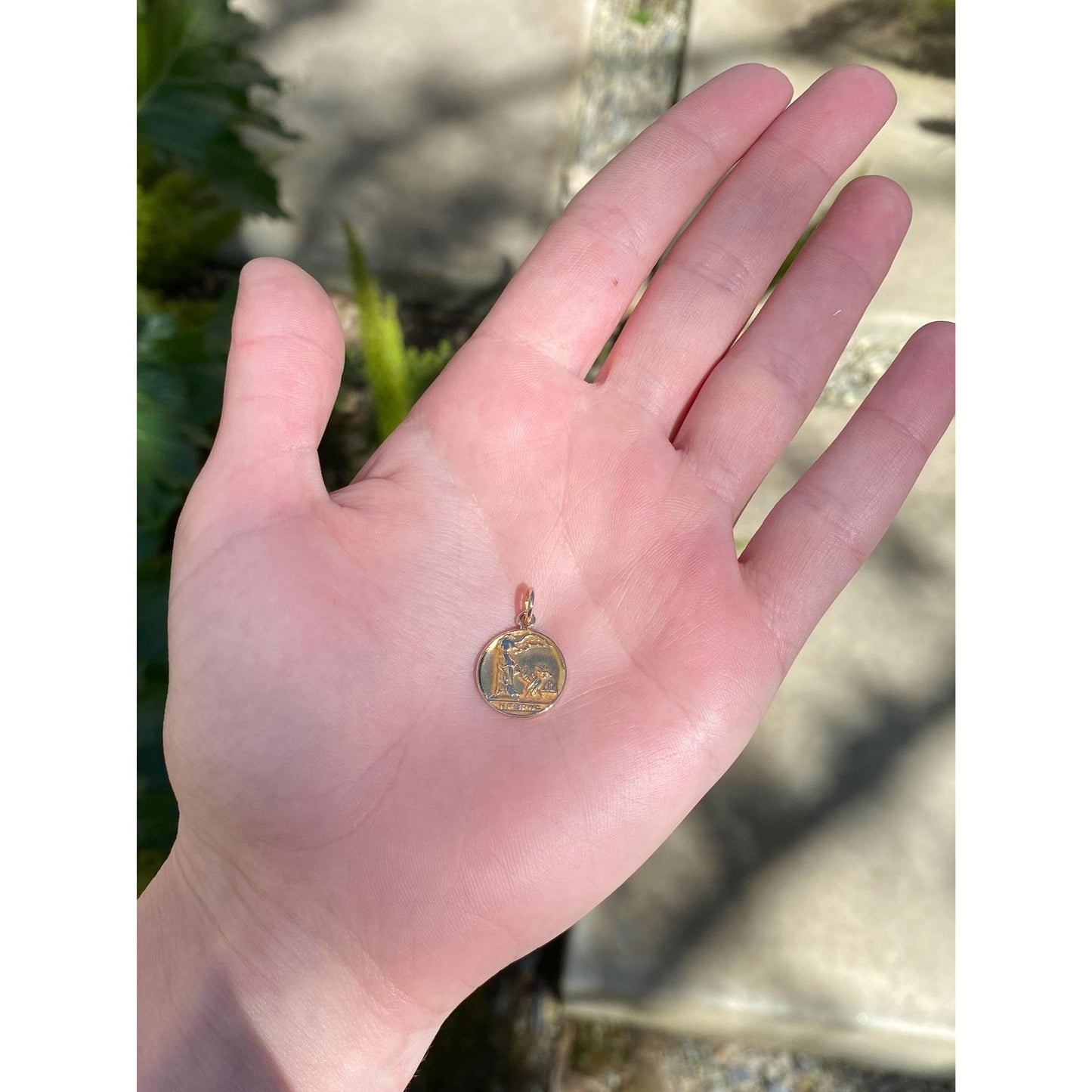 Vintage Solid 14k Yellow Gold NFBPWC Business & Professional Womens Club Charm