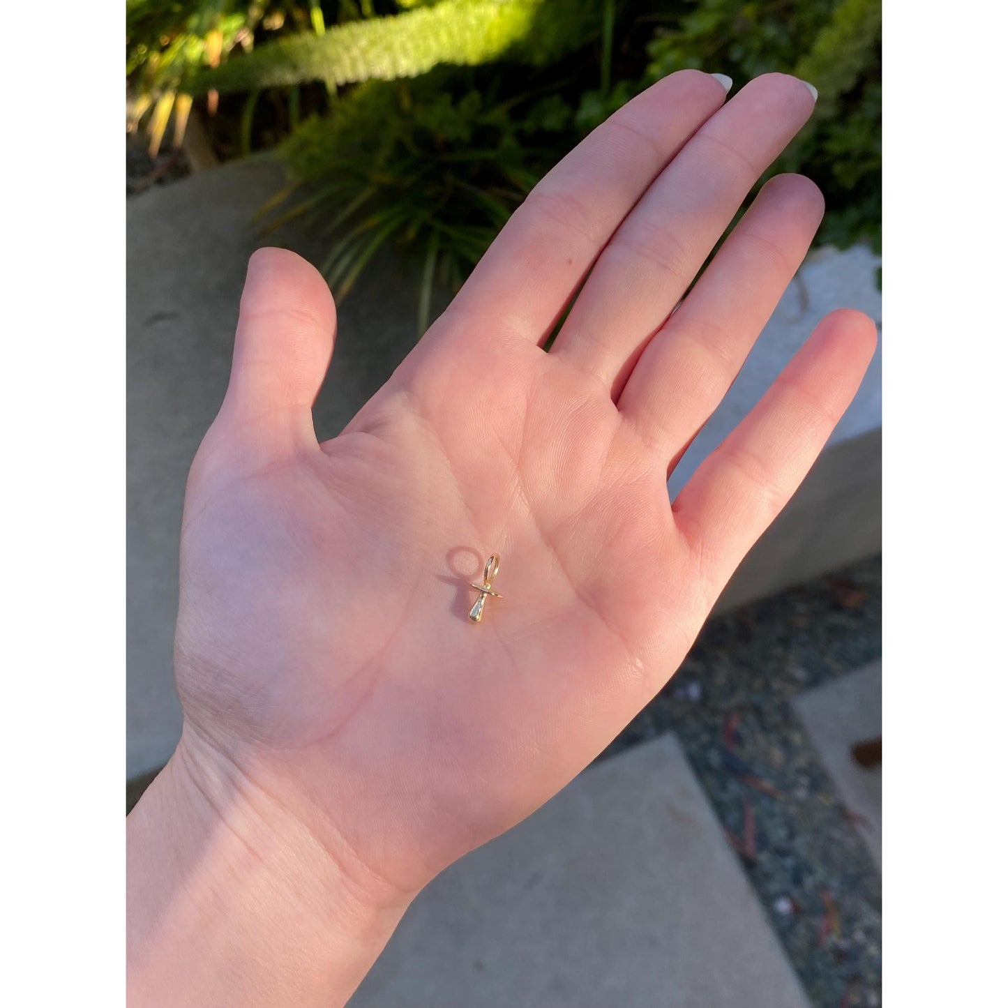 Solid 14k Yellow Gold Baby Pacifier Charm