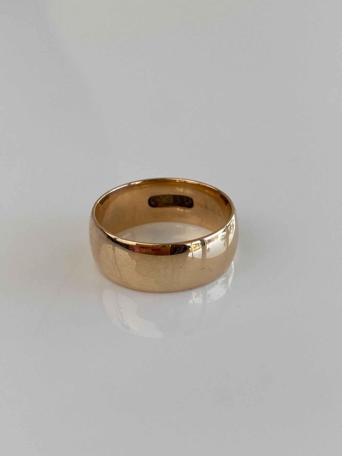 Vintage Solid 14k Yellow Gold Ring Band - Size 5.75