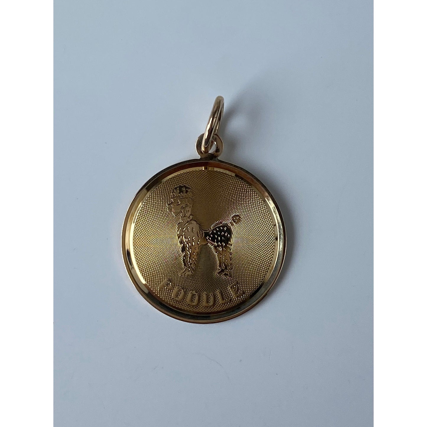 Vintage Solid 14k Yellow Gold 'Poodle' Charm