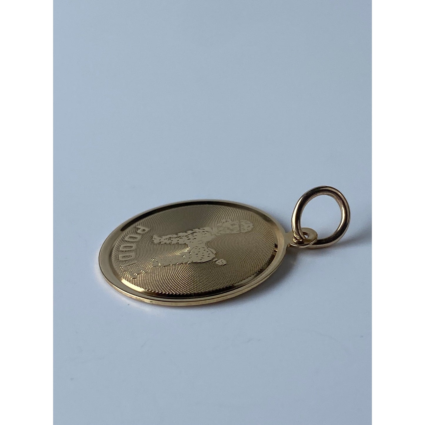 Vintage Solid 14k Yellow Gold 'Poodle' Charm