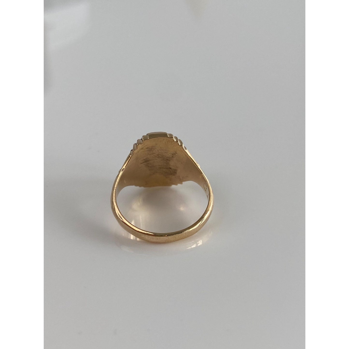 Vintage Solid 10k Yellow Gold 1944 Class Ring - Size 4.5