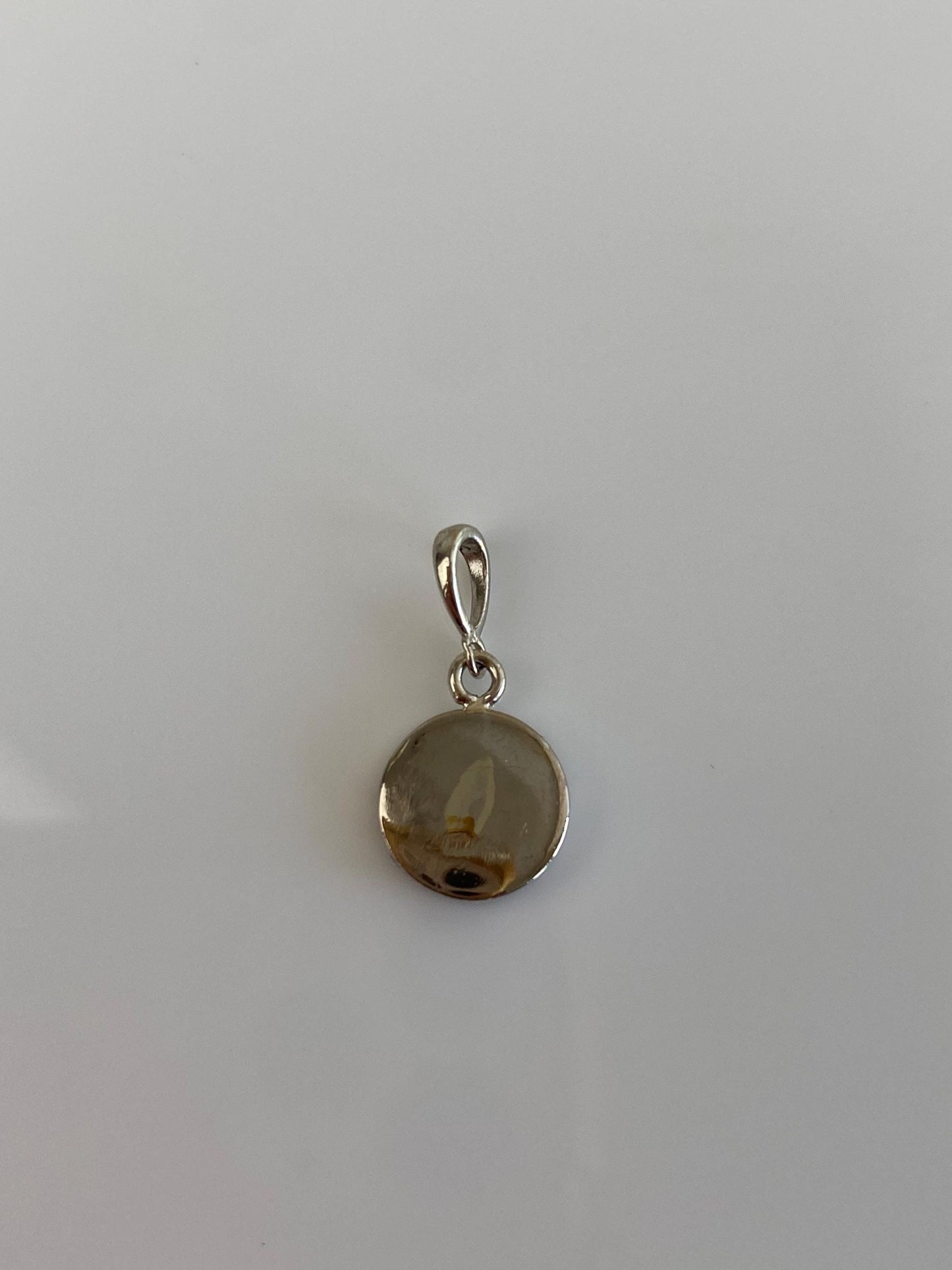 Vintage Solid 18k White Gold Diamond Halo Textured Black Onyx Cufflink Conversion Charm