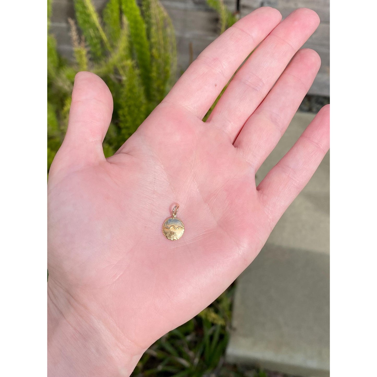 Solid 18k Yellow Gold Snake Charm