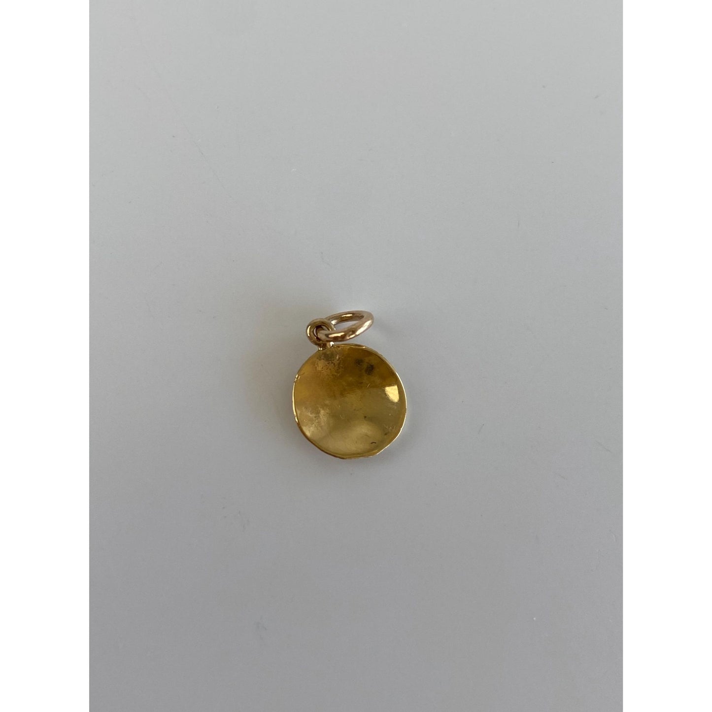 Solid 18k Yellow Gold Snake Charm