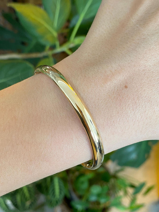 Vintage 14k Yellow Gold Bracelet - 6.75 Inches