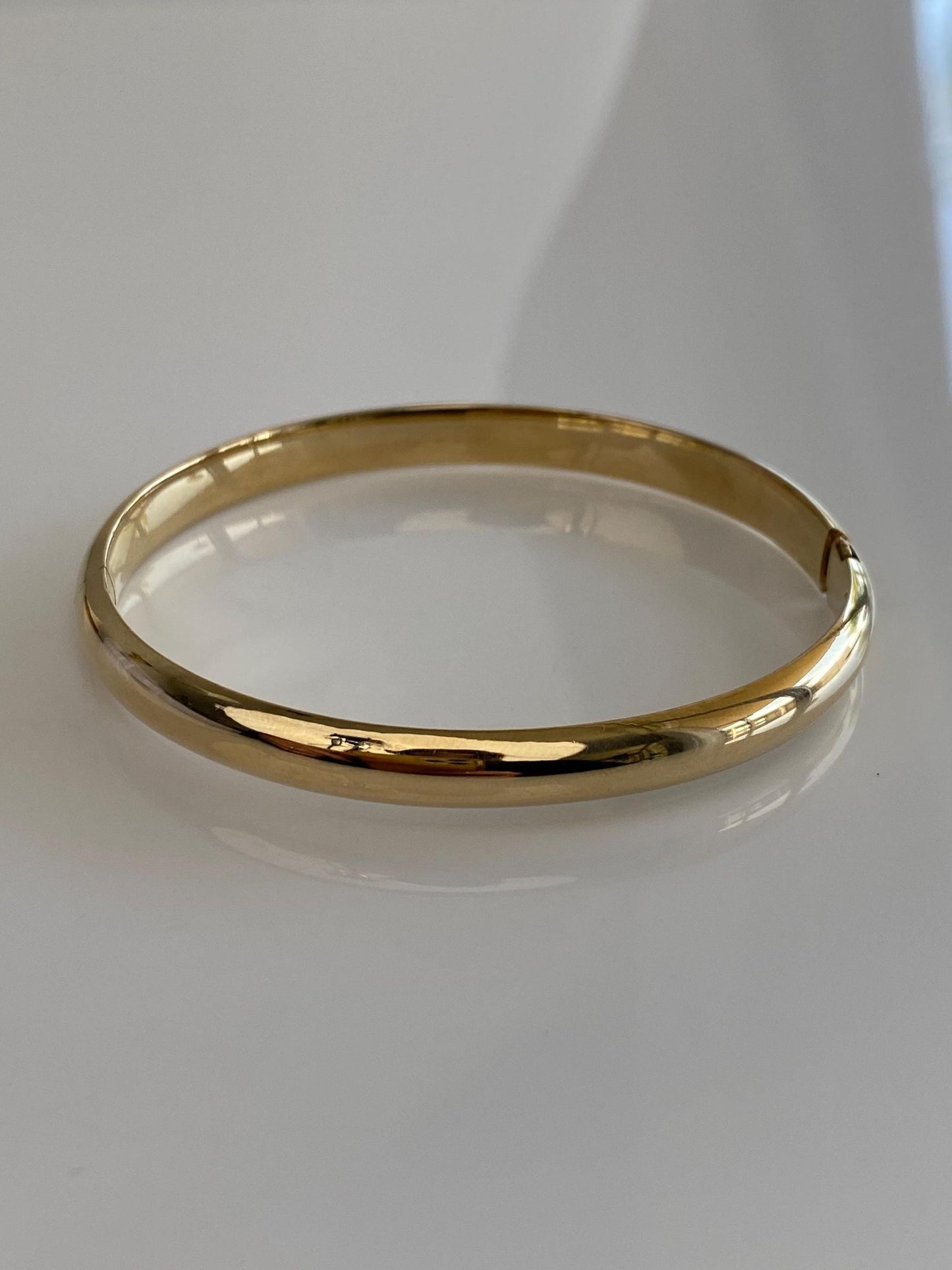 Vintage 14k Yellow Gold Bracelet - 6.75 Inches