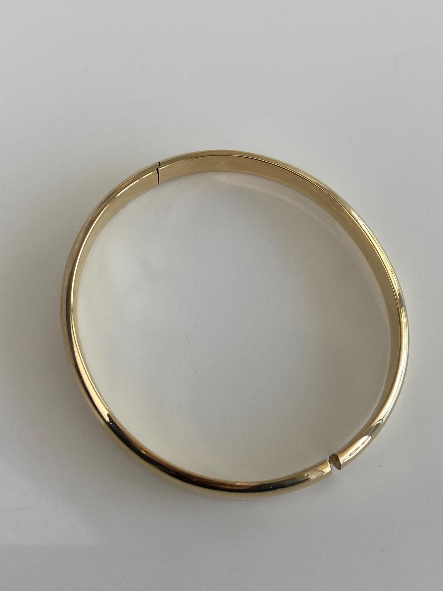 Vintage 14k Yellow Gold Bracelet - 6.75 Inches