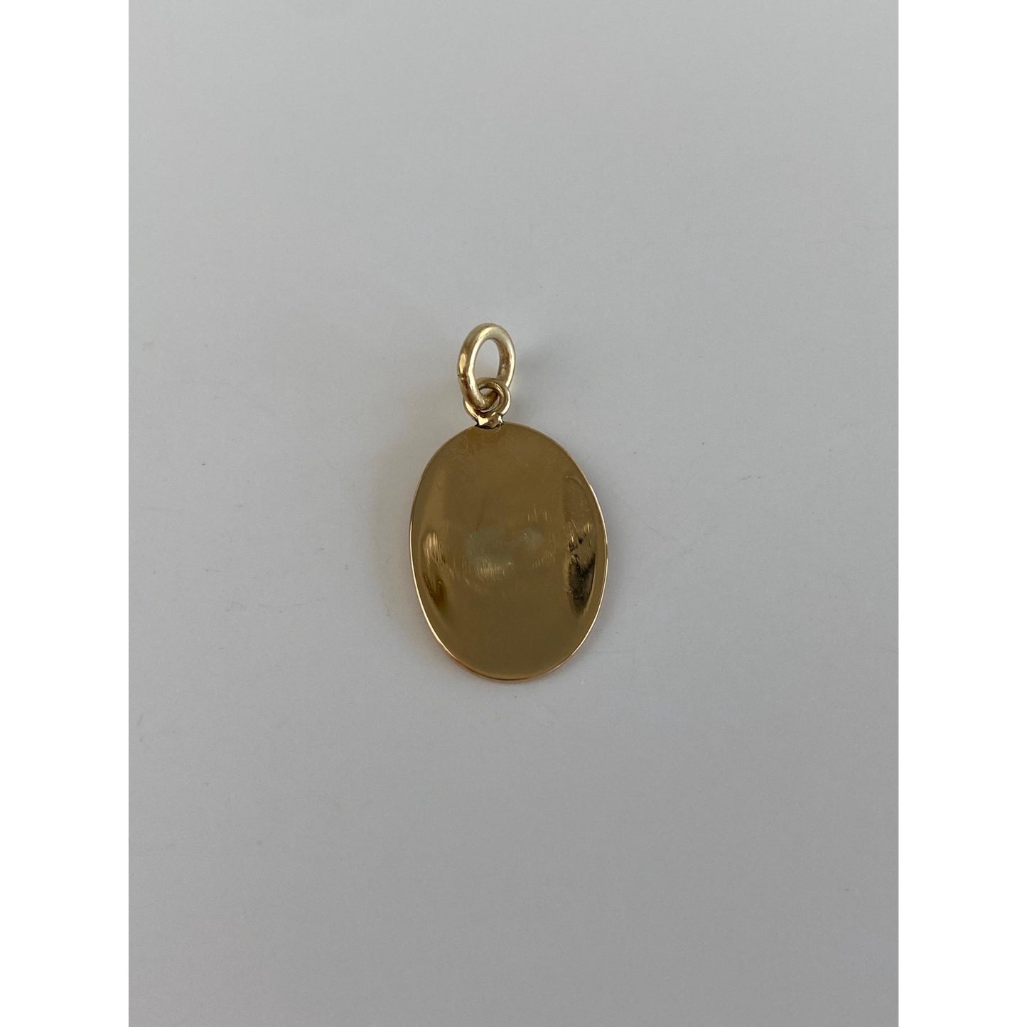 Solid 14k Yellow Gold '1901' Cufflink Conversion Charm