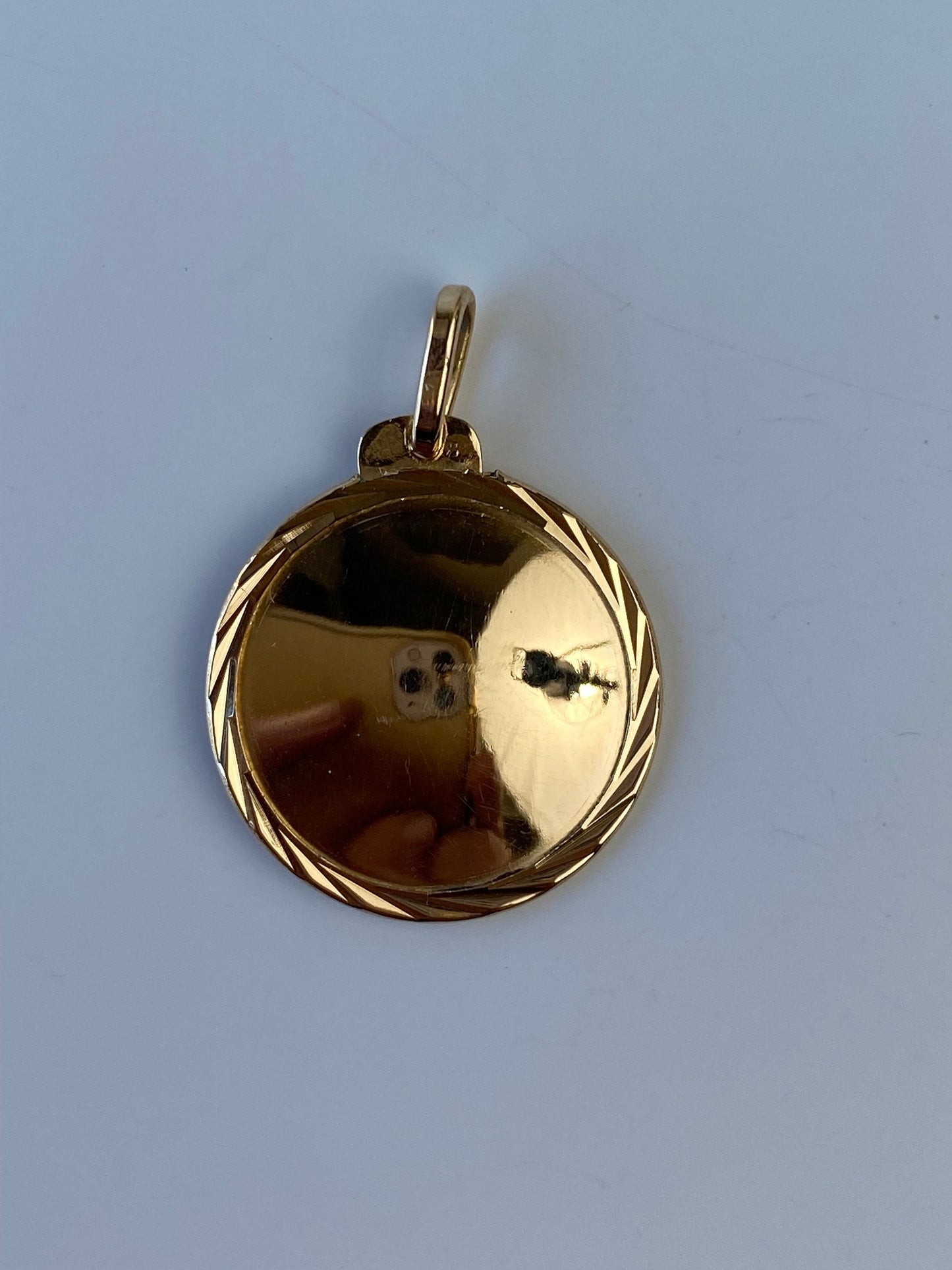 Vintage Solid 14k Yellow Gold Large Leo Zodiac Charm