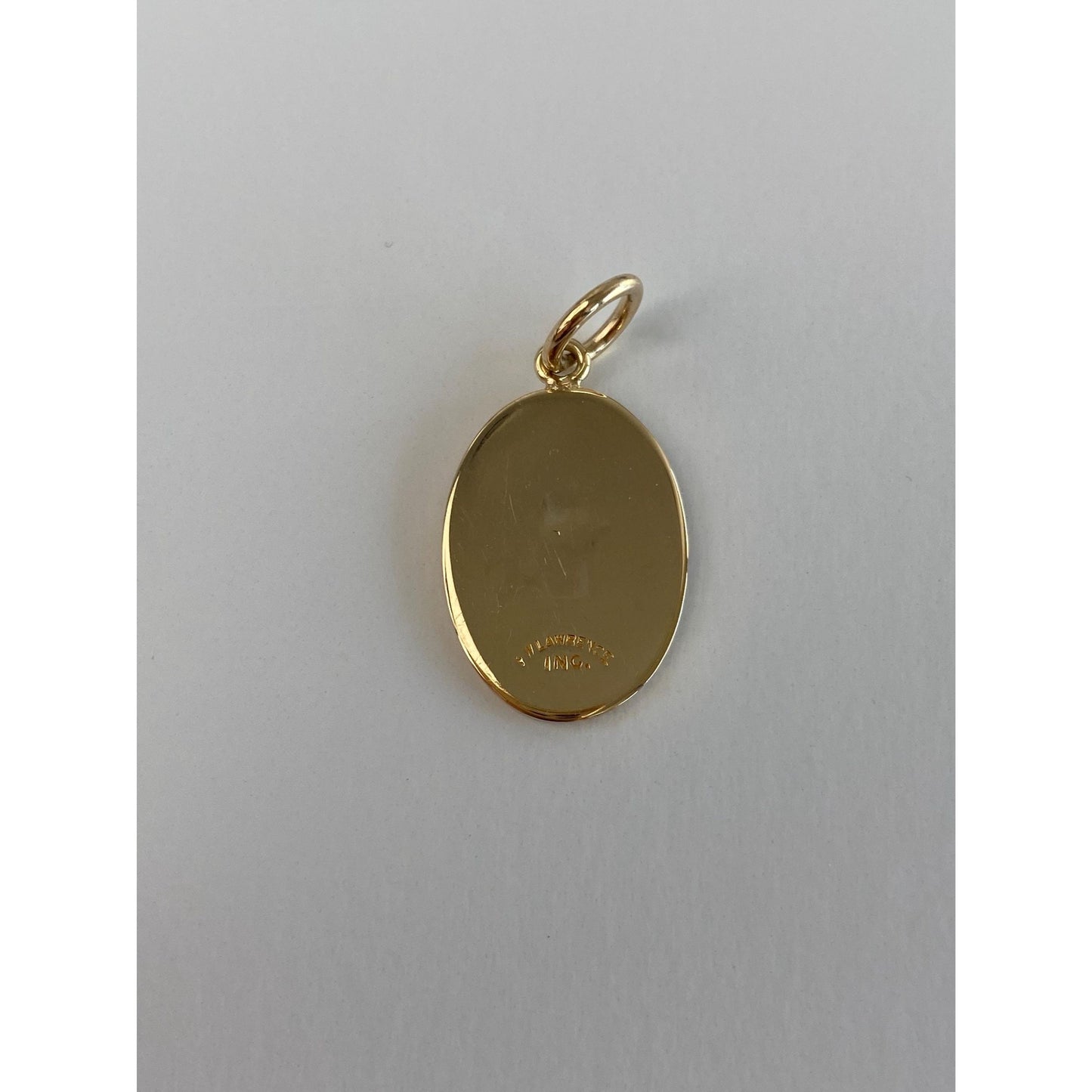 Vintage Solid 14k Yellow Gold Military Field Service Cufflink Conversion Charm