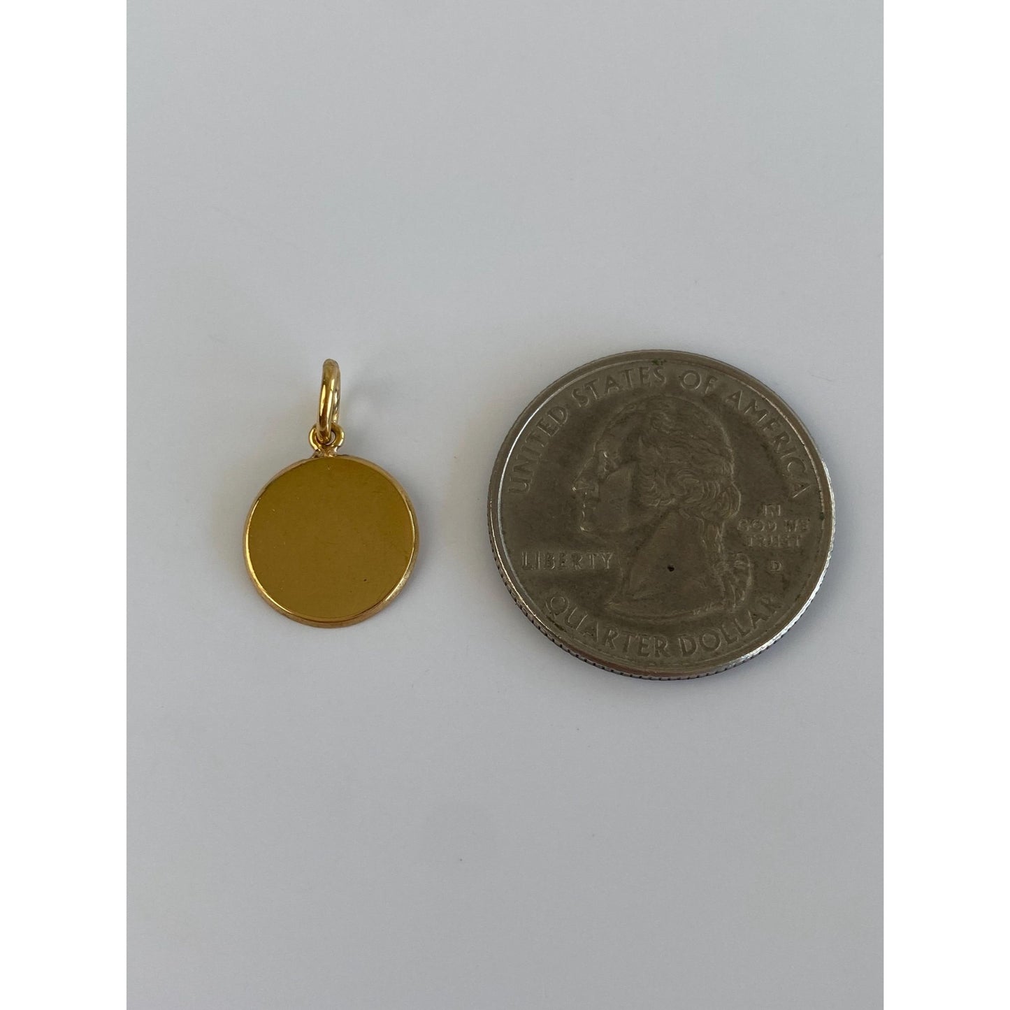 Vintage Solid 23k Yellow Gold Tie Tack Conversion Charm