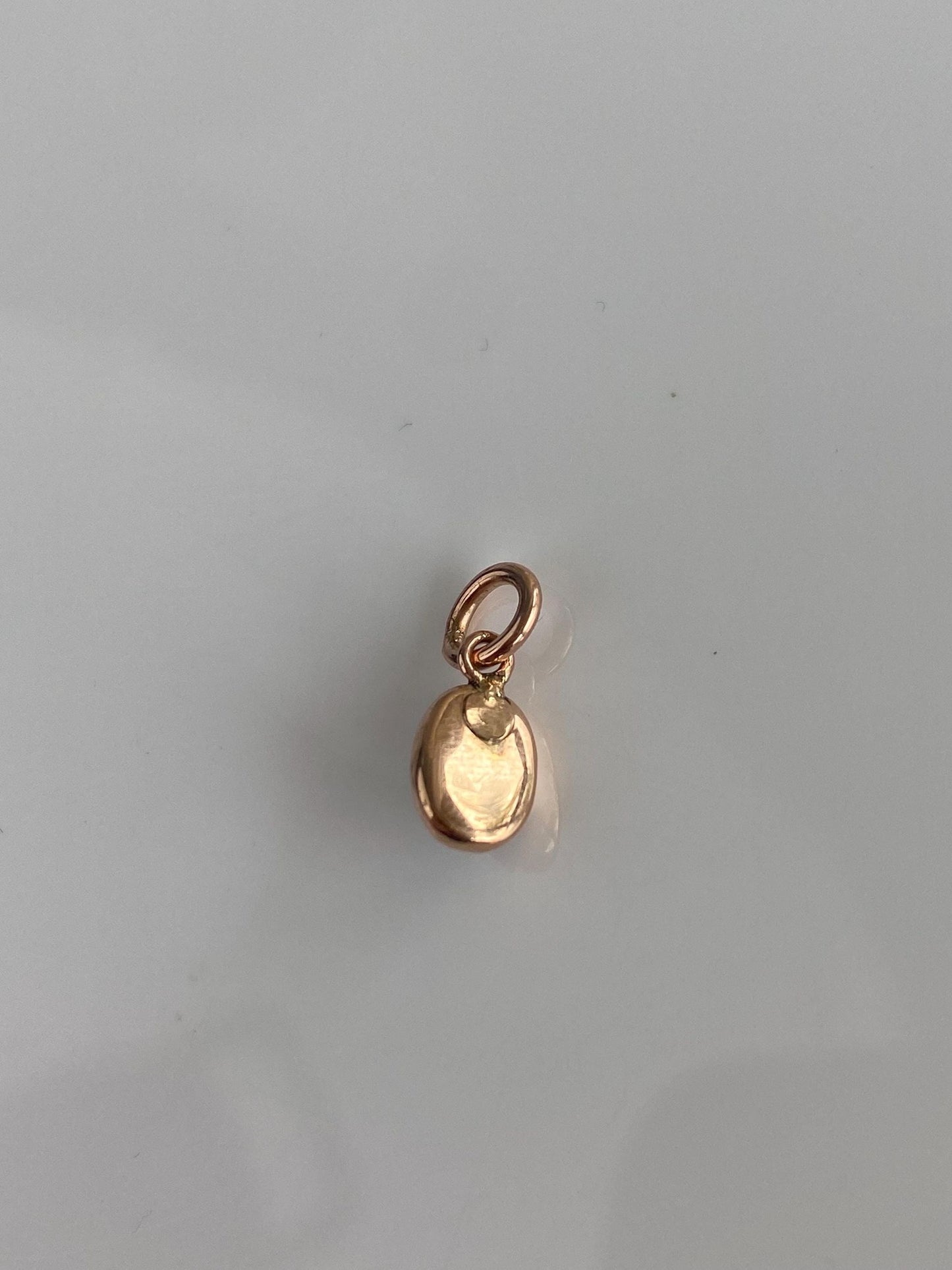 Vintage Solid 14k Yellow Gold Garnet Stick Pin Conversion Charm